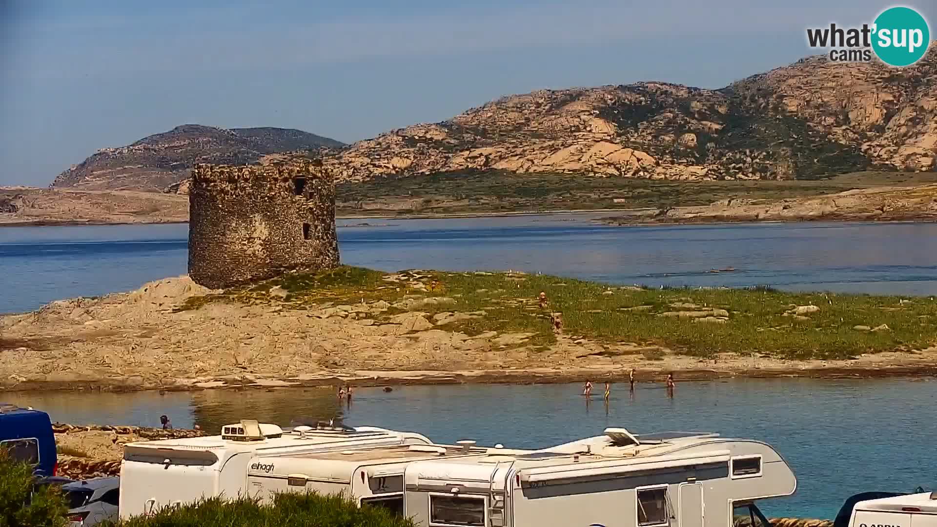 Stintino livecam – La Pelosa beach