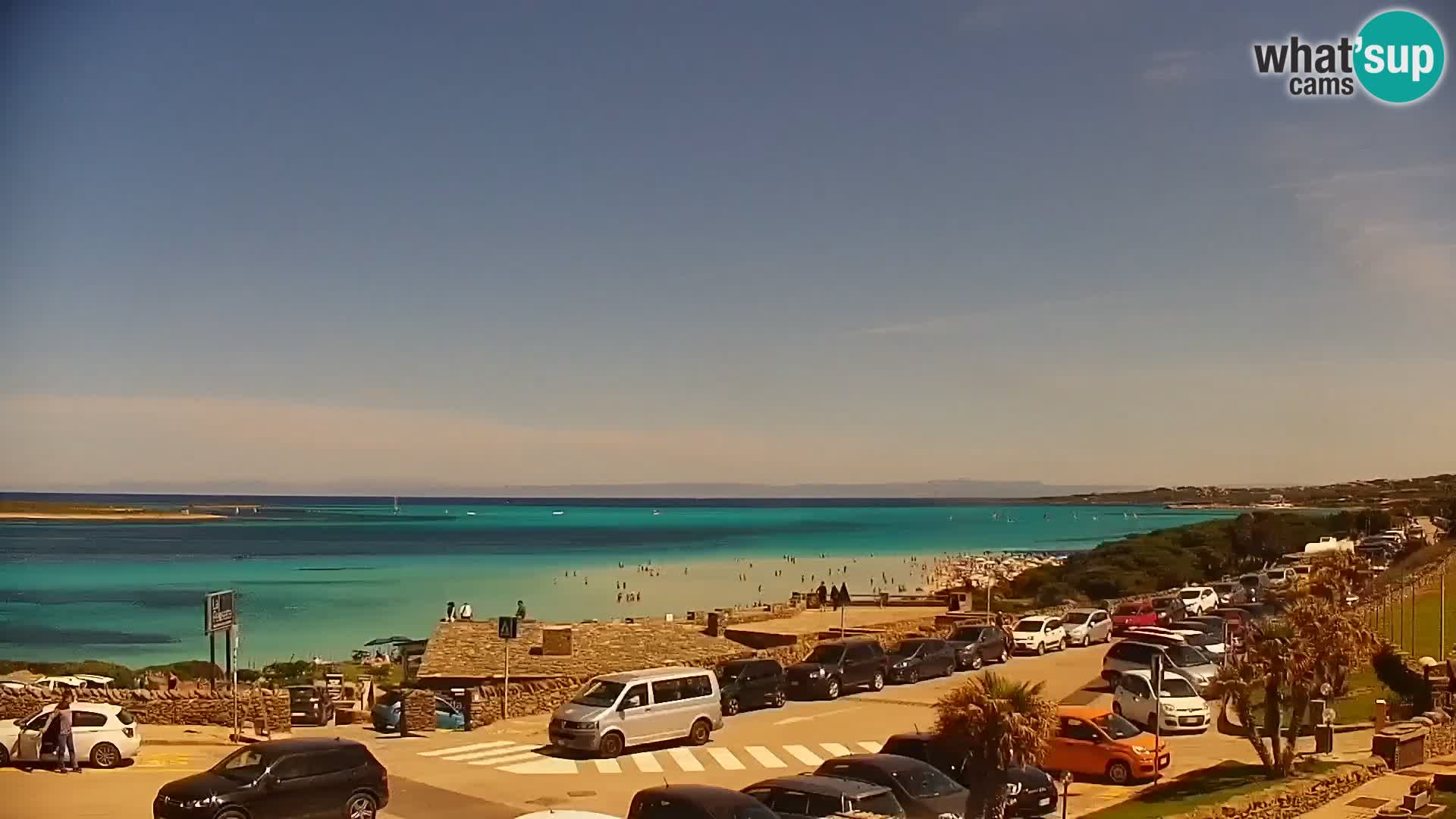 Capo Falcone web kamera Stintino – Plaža La Pelosa