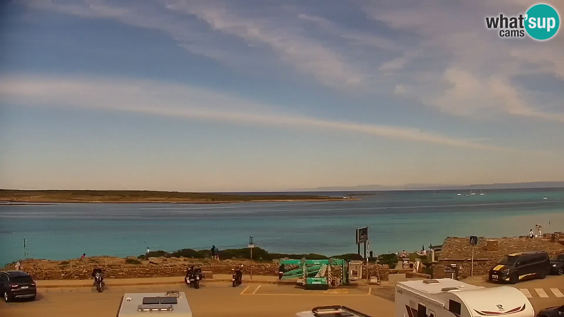Stintino Live Webcam La Pelosa Strand – Sardinien – Italien