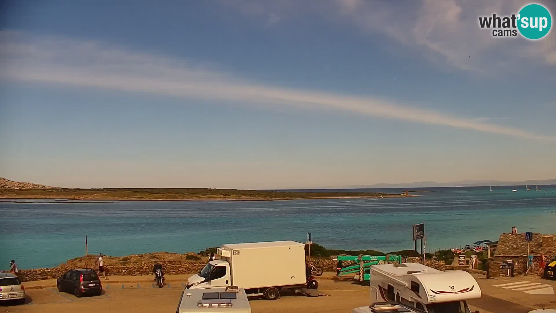 Stintino Live webcam La Pelosa beach – Sardinia – Italy