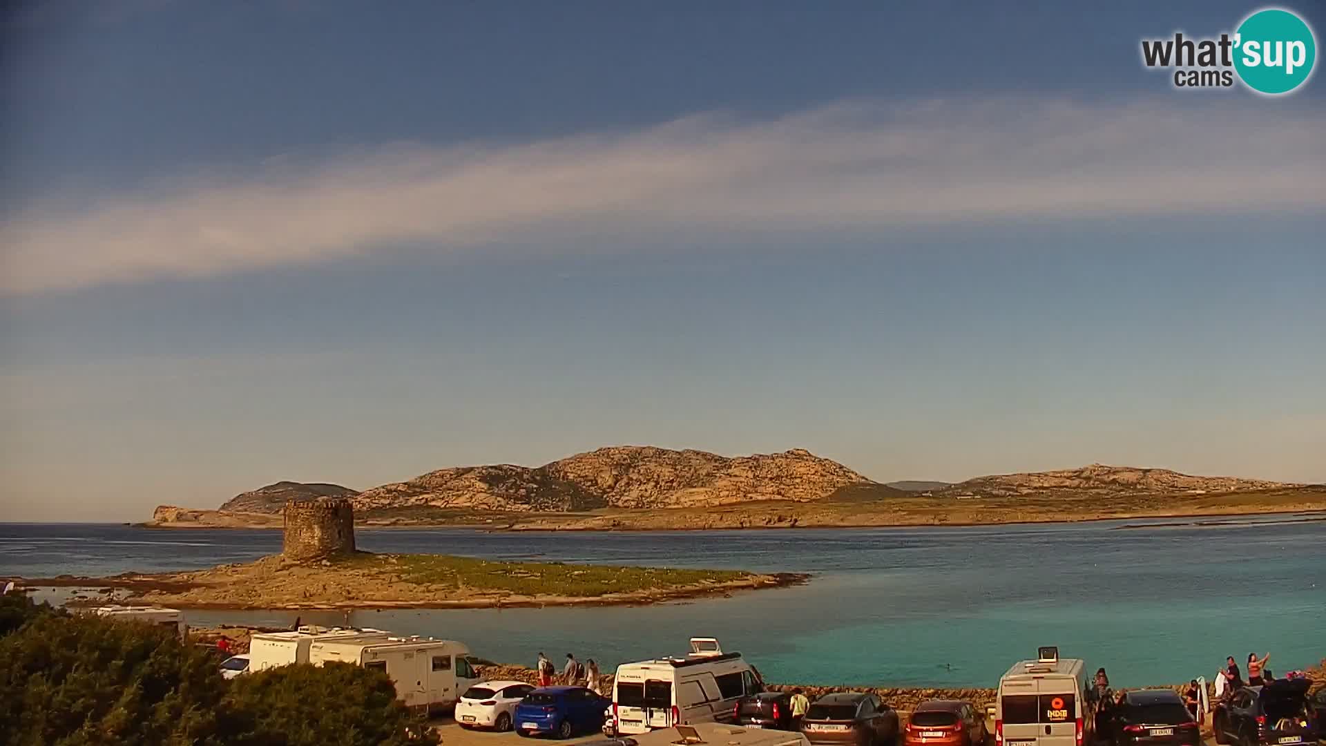 Stintino Cámara web en vivo Playa de La Pelosa – Cerdeña – Italia