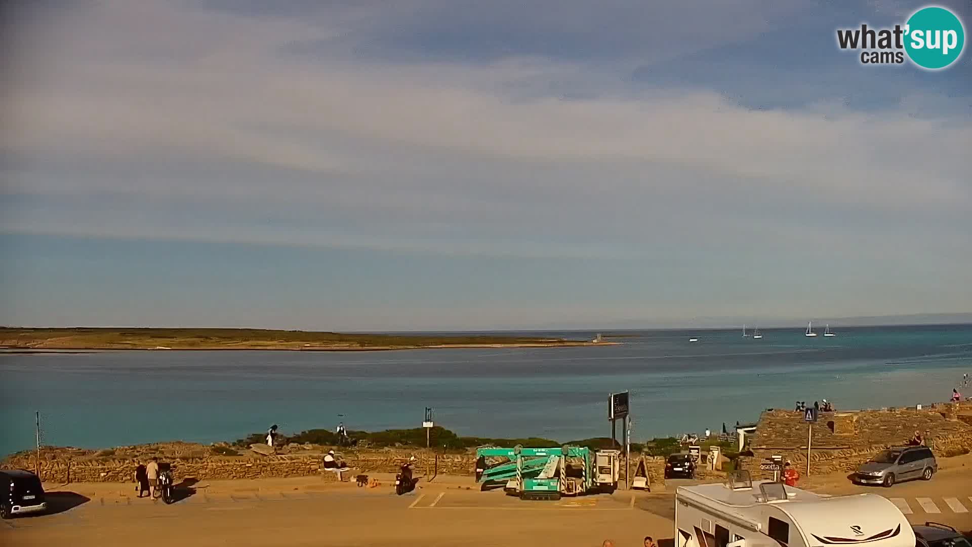 Stintino livecam – La Pelosa beach