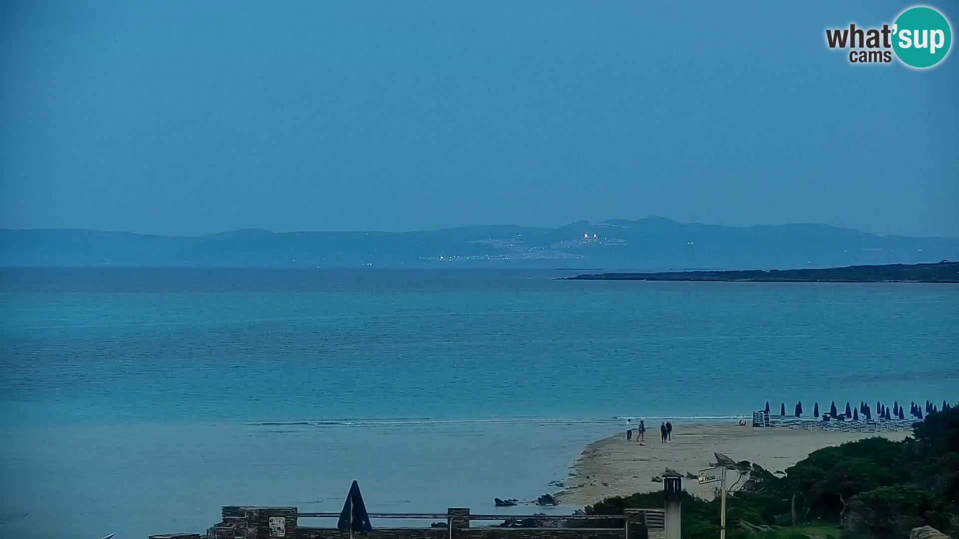Stintino Webcam en direct Plage de La Pelosa – Sardaigne – Italie