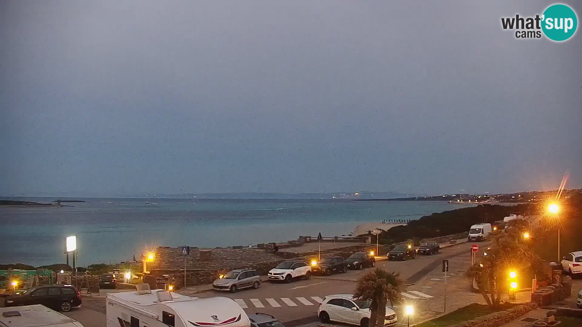 Stintino Cámara web en vivo Playa de La Pelosa – Cerdeña – Italia