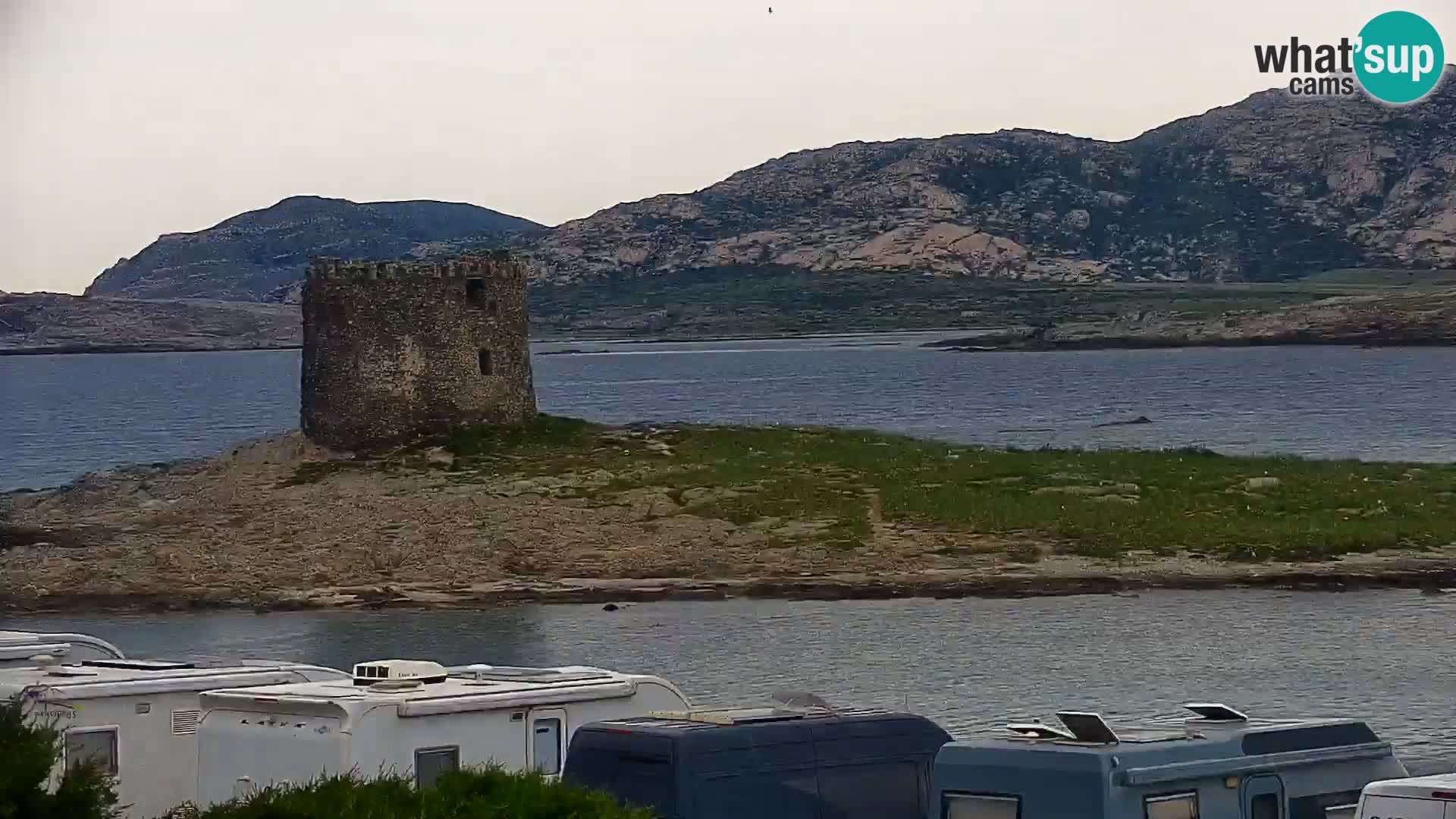 Stintino Webcam en direct Plage de La Pelosa – Sardaigne – Italie