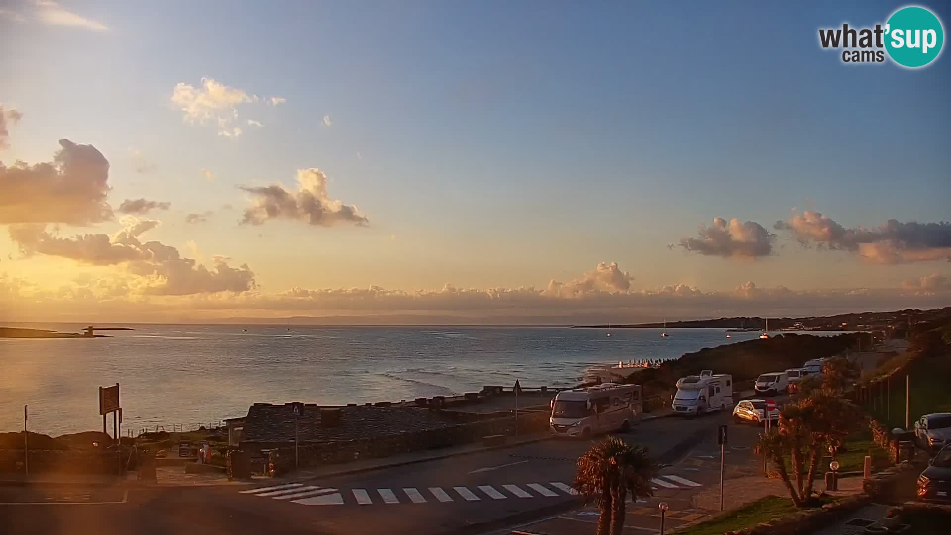 Stintino Cámara web en vivo Playa de La Pelosa – Cerdeña – Italia