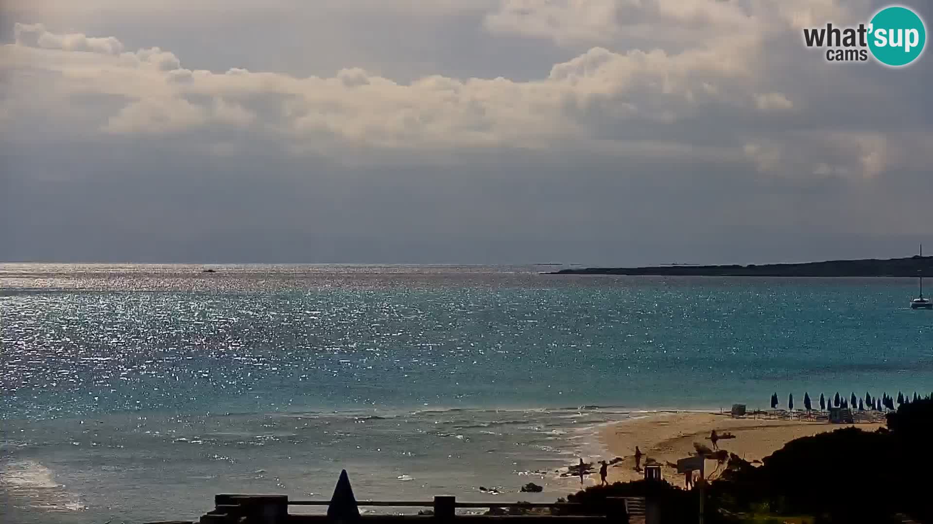 Stintino Live webcam La Pelosa beach – Sardinia – Italy