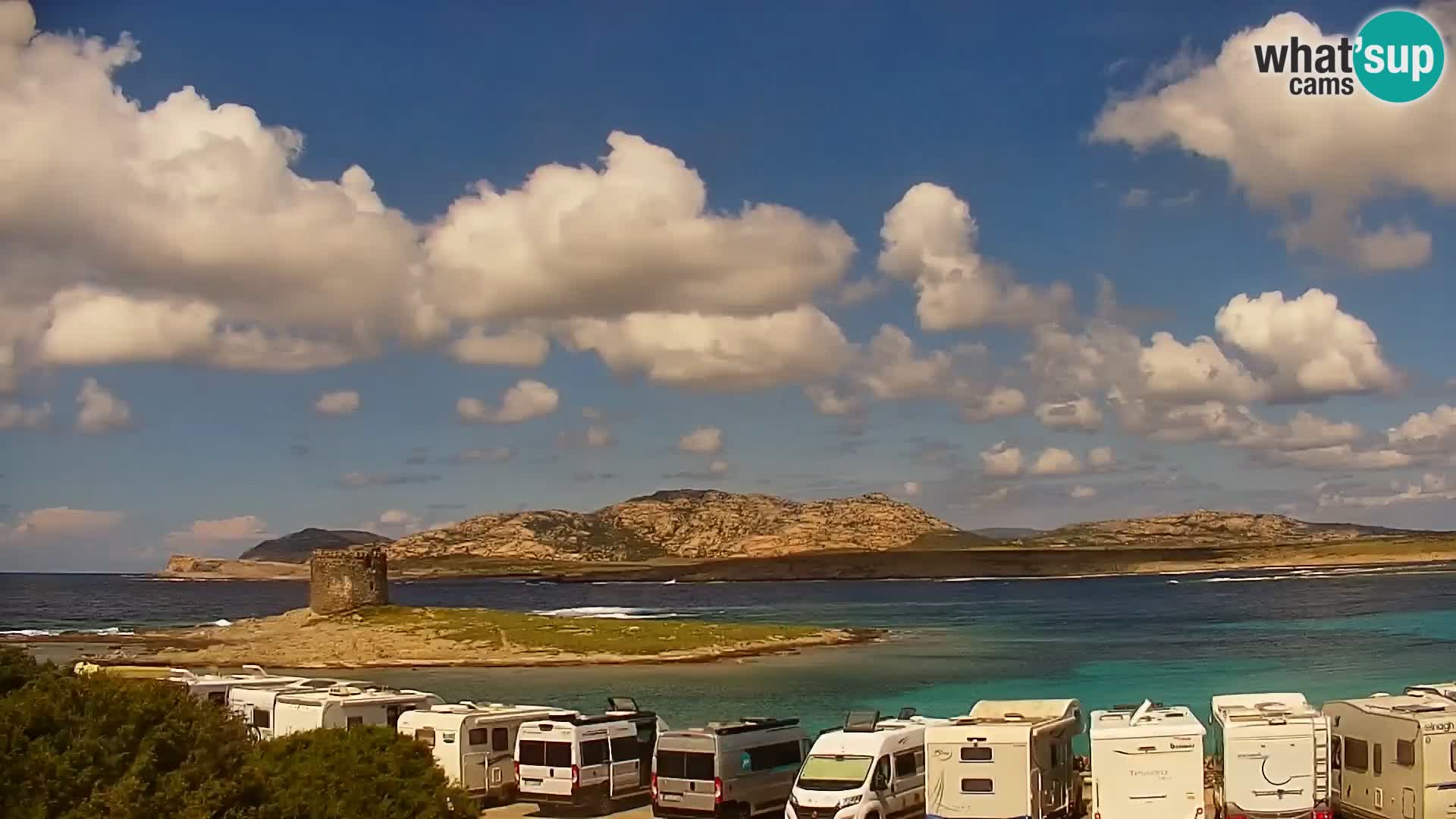 Stintino Live Webcam La Pelosa Strand – Sardinien – Italien