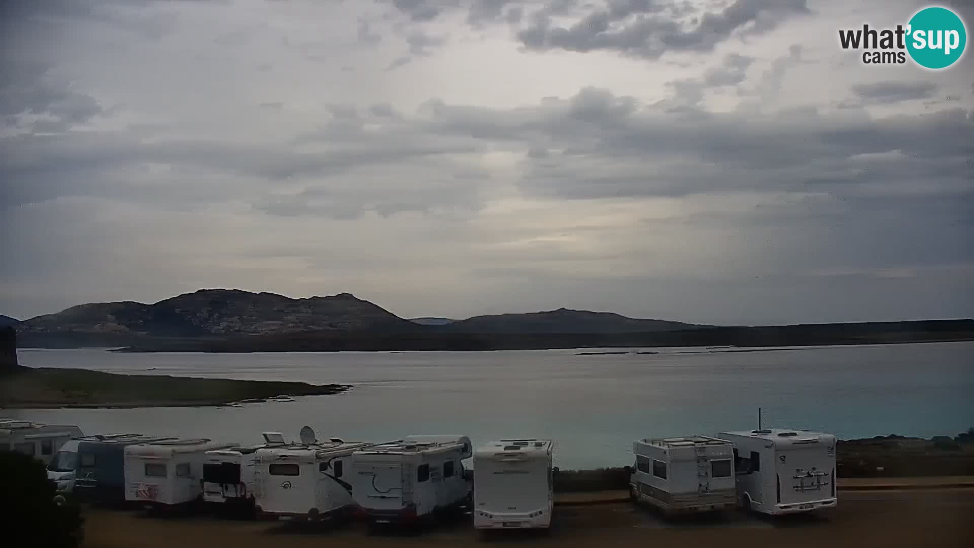 Capo Falcone livecam Stintino – La Pelosa Strand