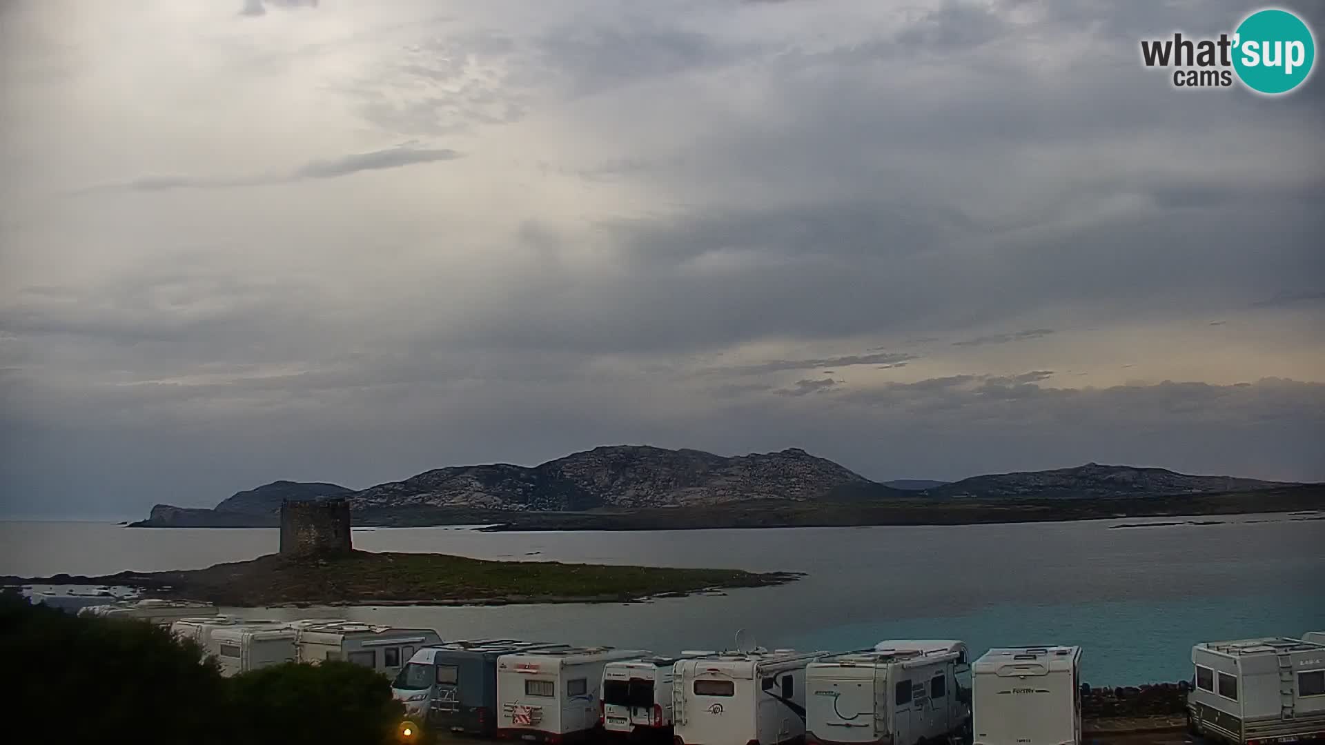 Stintino Webcam en direct Plage de La Pelosa – Sardaigne – Italie