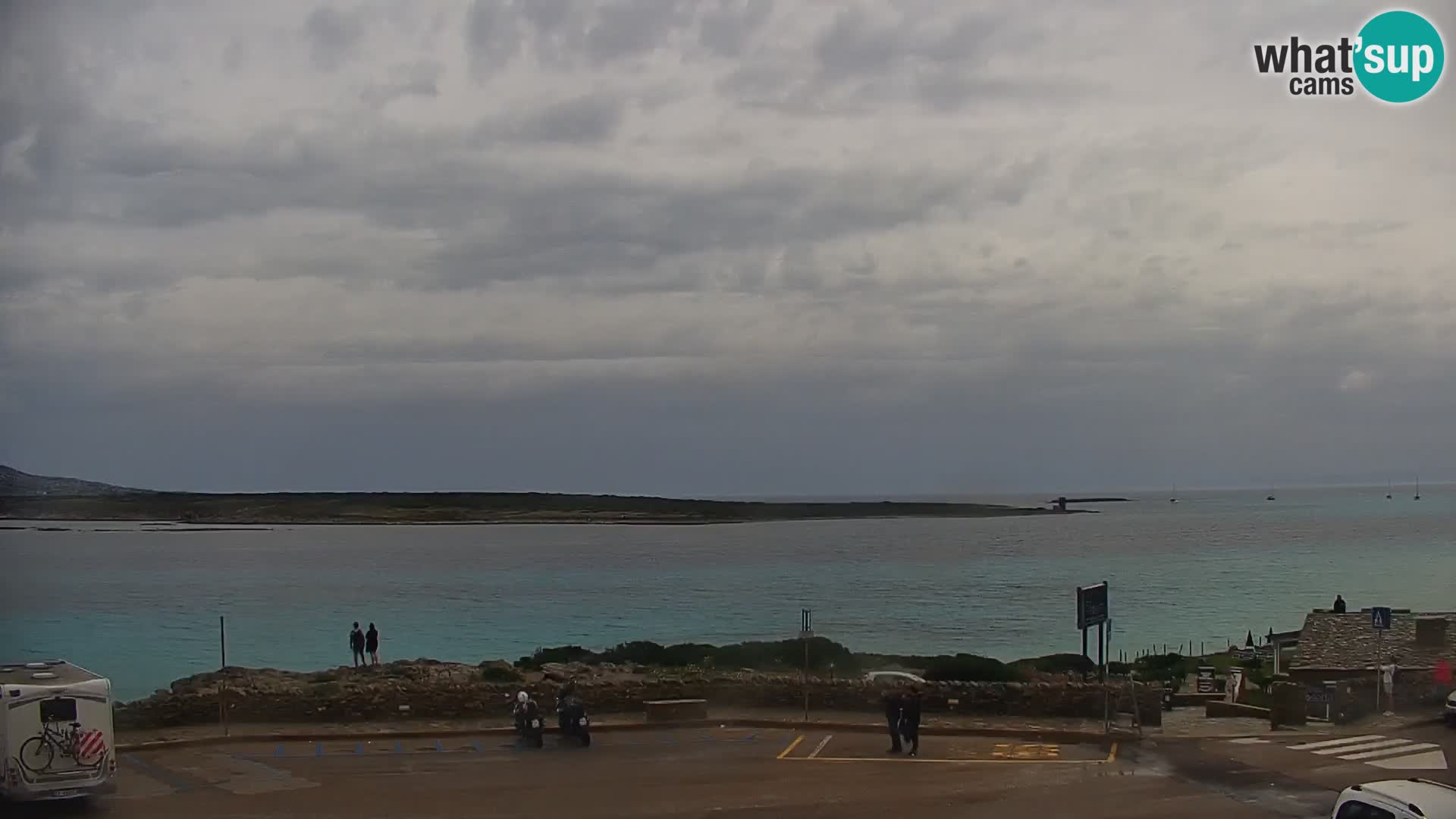 Capo Falcone livecam Stintino – La Pelosa Strand