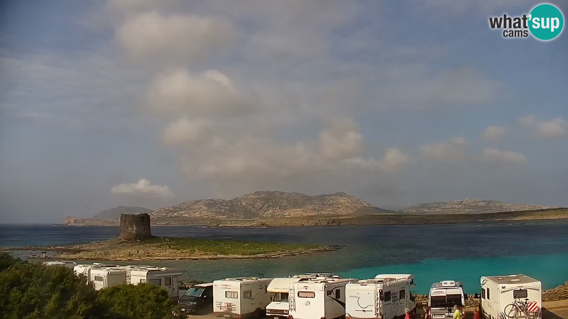 Capo Falcone livecam Stintino – La Pelosa Strand