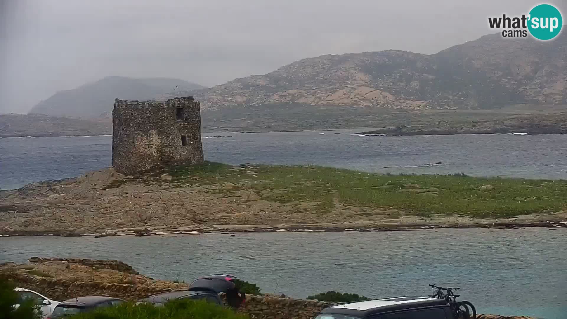 Stintino Webcam en direct Plage de La Pelosa – Sardaigne – Italie