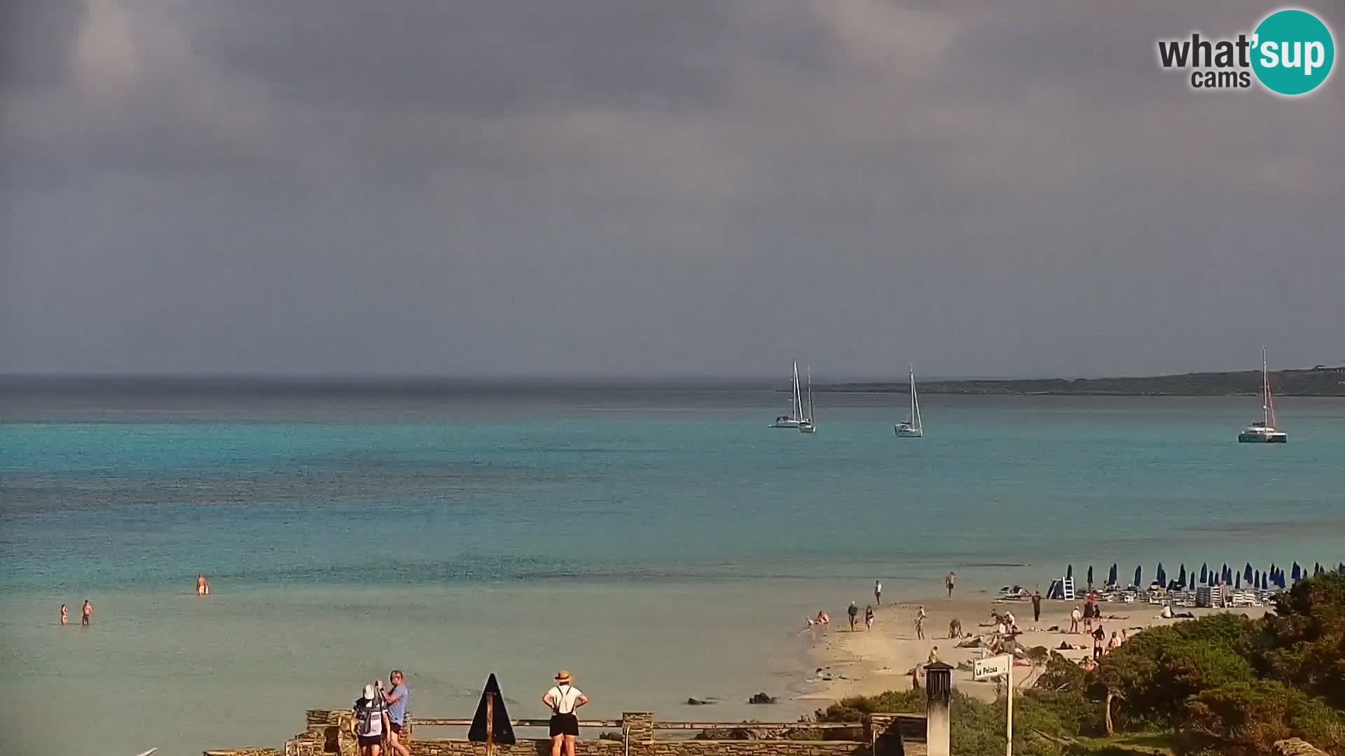 Capo Falcone web kamera Stintino – Plaža La Pelosa