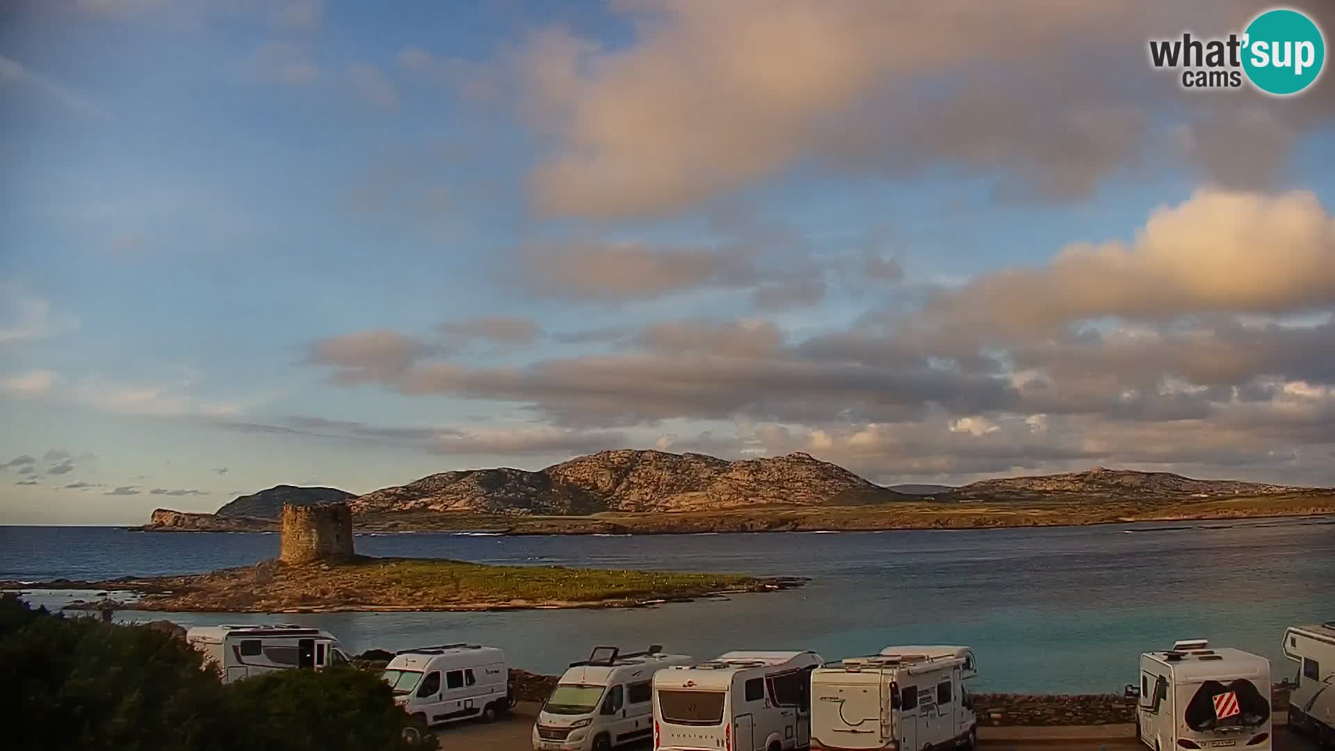 Stintino Cámara web en vivo Playa de La Pelosa – Cerdeña – Italia