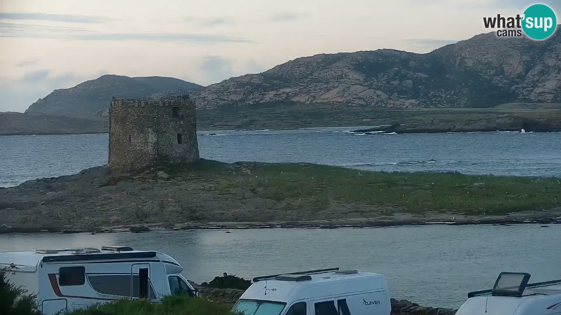 Stintino Cámara web en vivo Playa de La Pelosa – Cerdeña – Italia