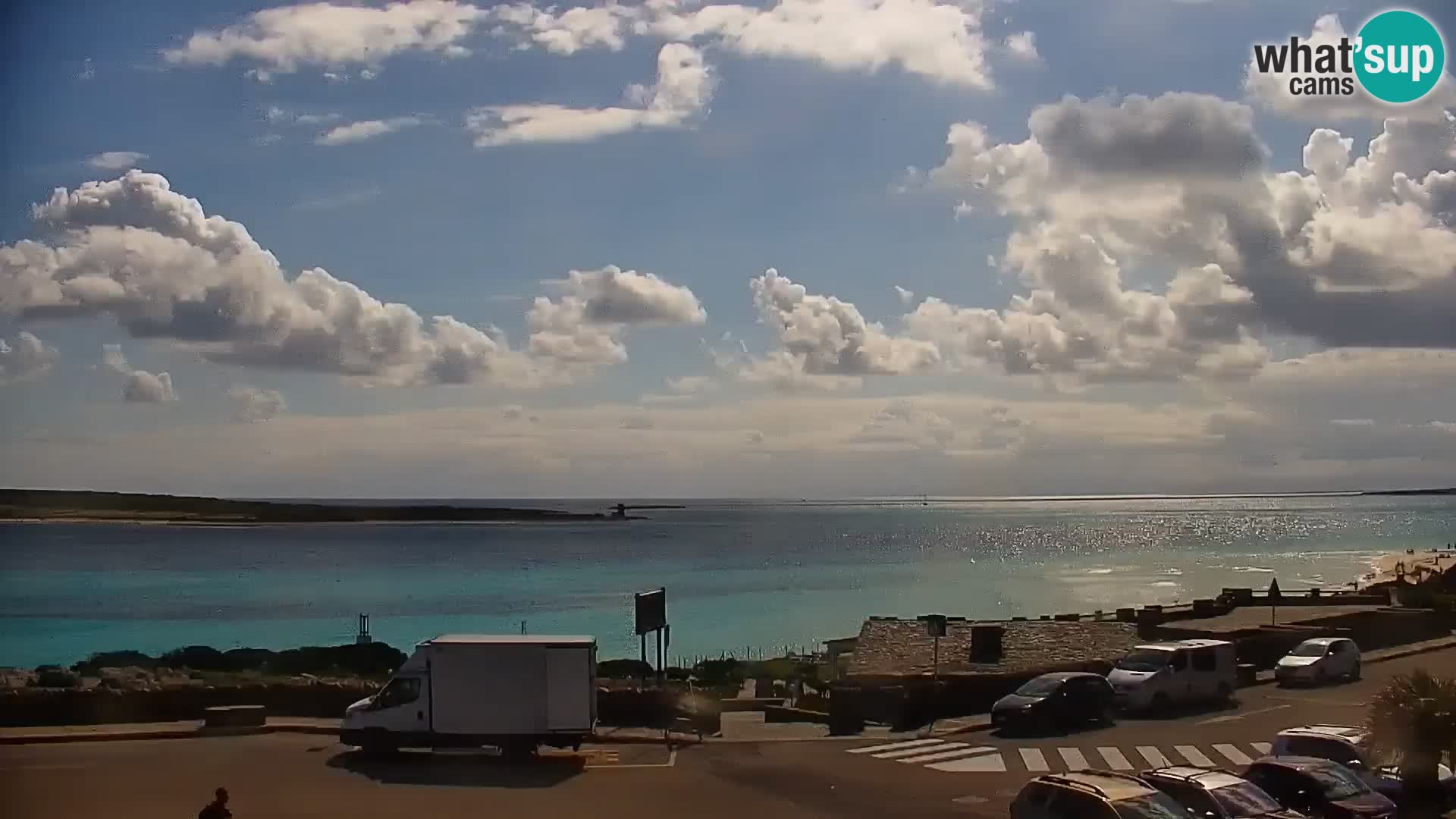Stintino Webcam en direct Plage de La Pelosa – Sardaigne – Italie