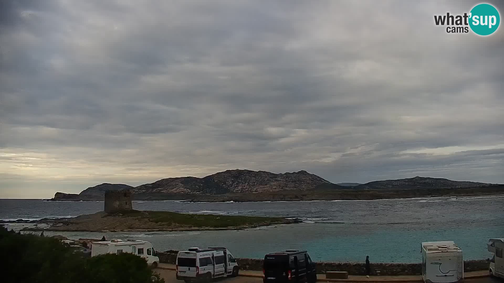 Stintino Webcam en direct Plage de La Pelosa – Sardaigne – Italie