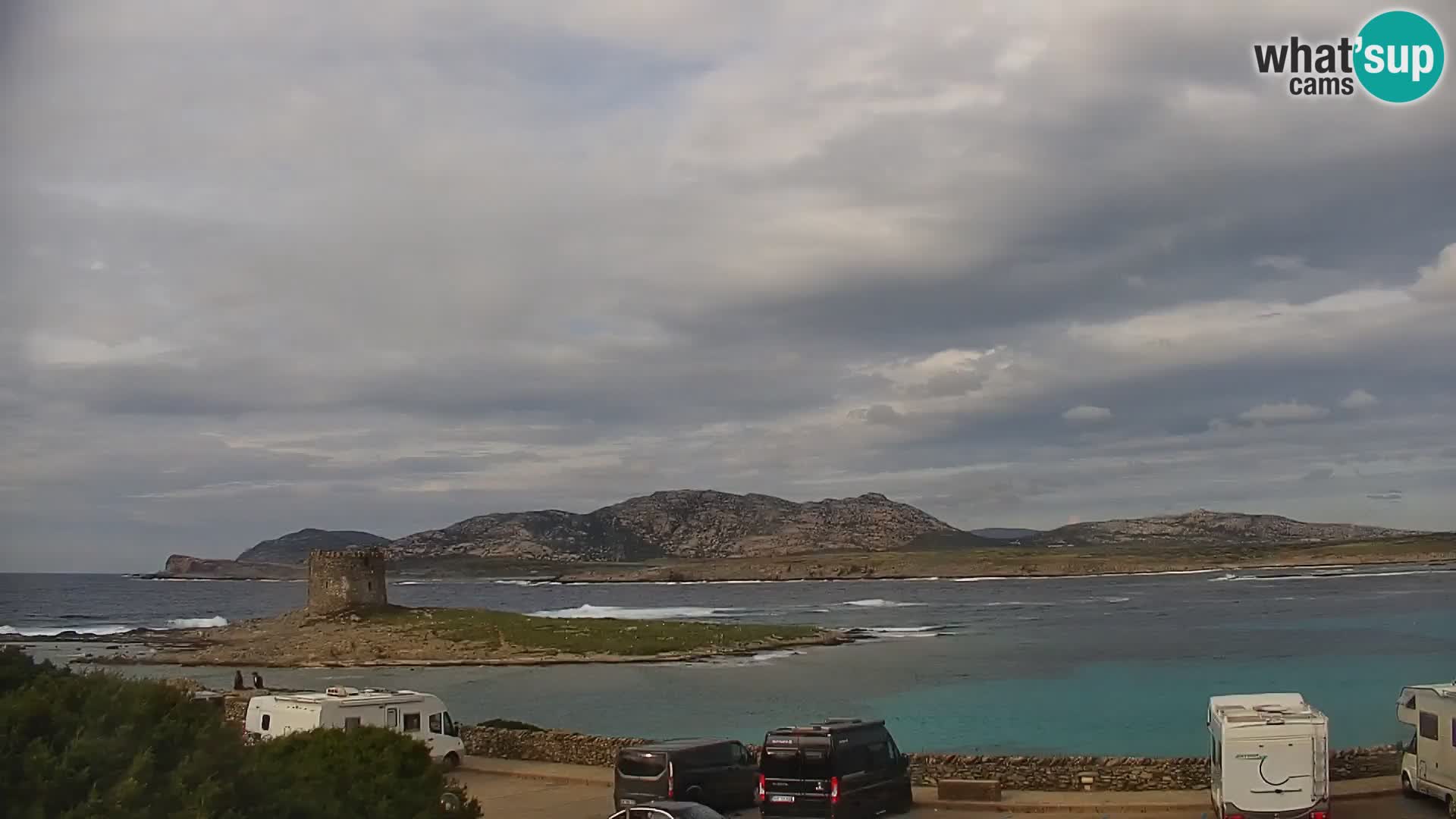 Capo Falcone webcam Stintino – Spiaggia La Pelosa
