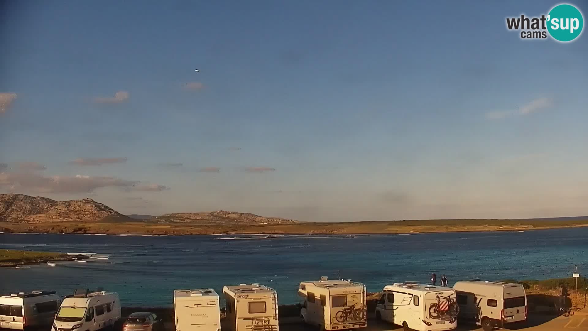 Capo Falcone livecam Stintino – La Pelosa Strand