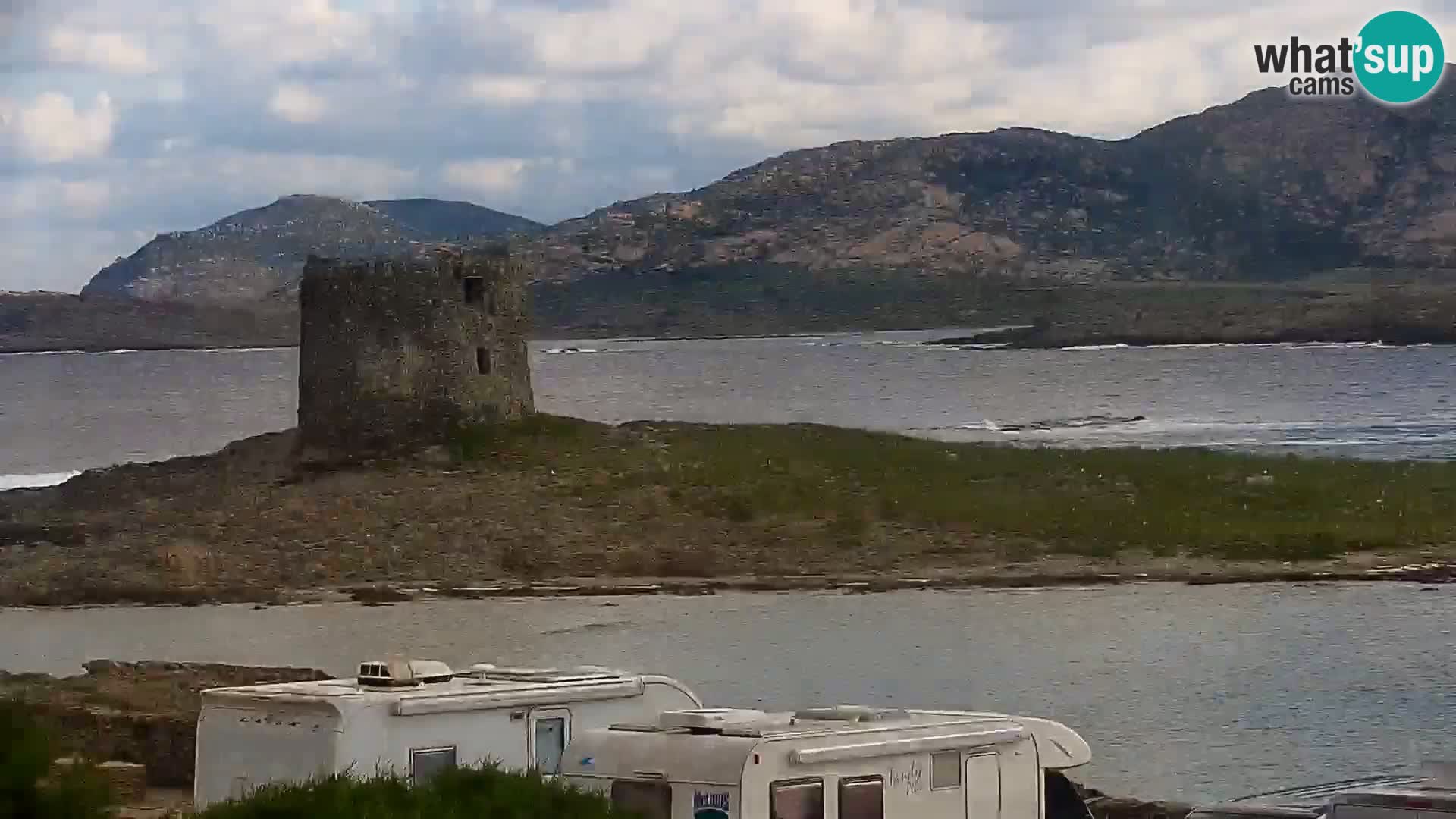 Stintino Webcam en direct Plage de La Pelosa – Sardaigne – Italie