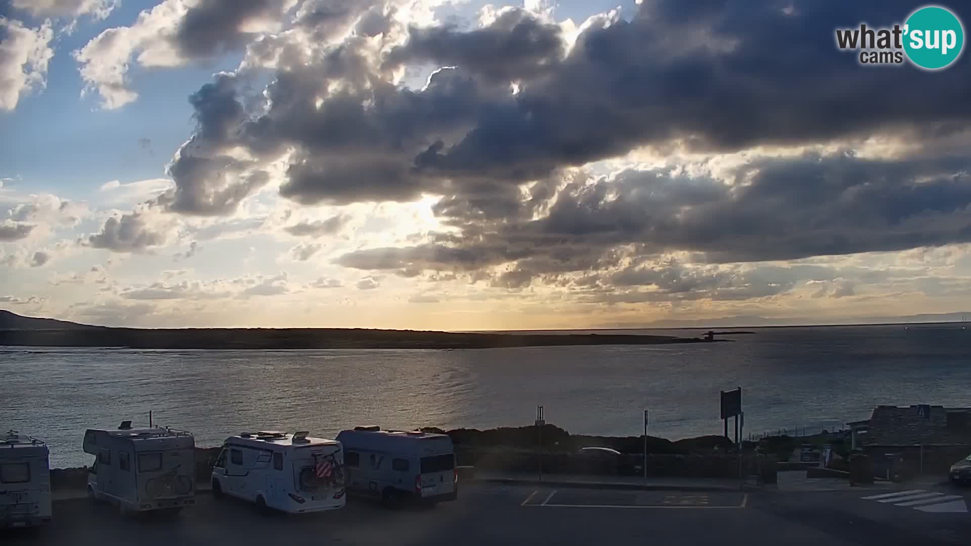 Stintino Cámara web en vivo Playa de La Pelosa – Cerdeña – Italia