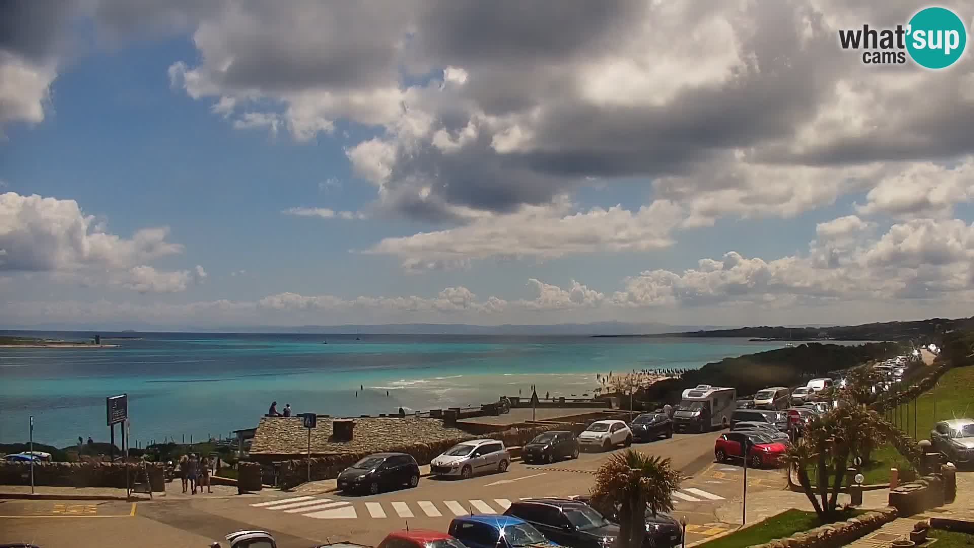 Stintino Cámara web en vivo Playa de La Pelosa – Cerdeña – Italia