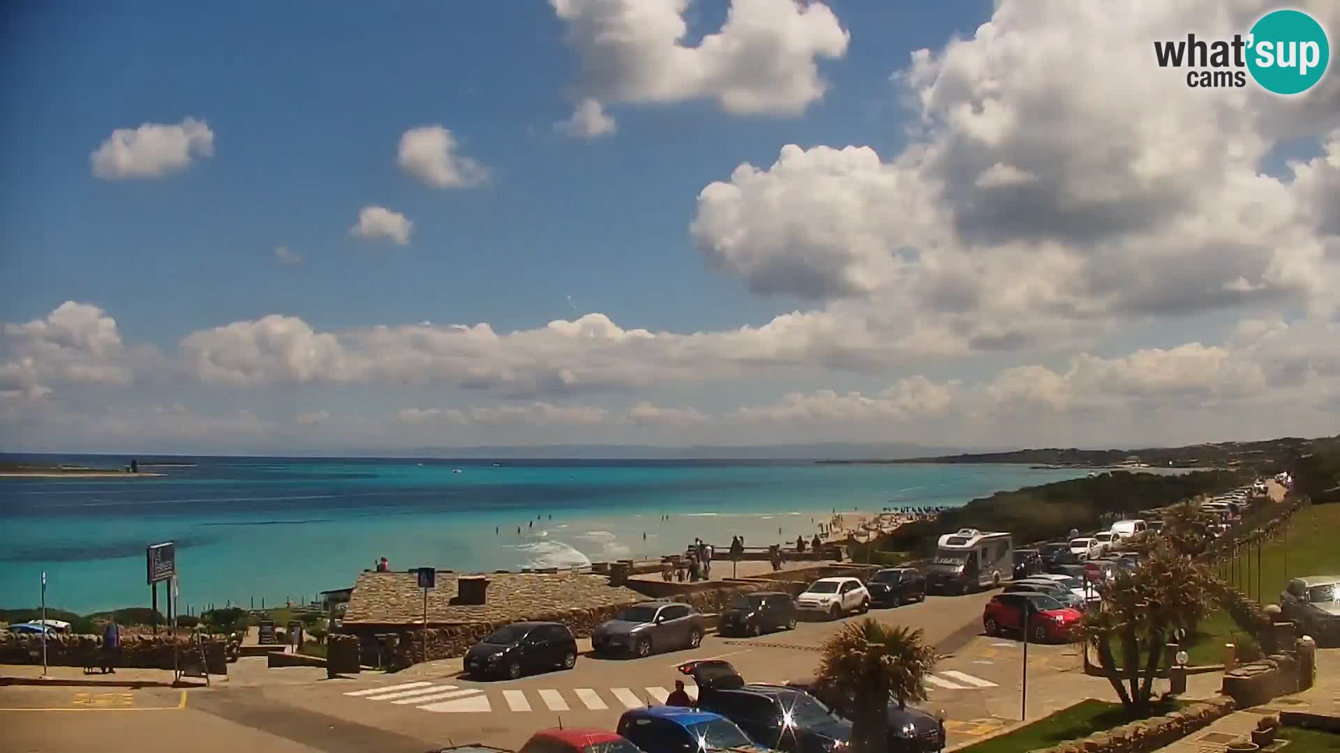 Capo Falcone livecam Stintino – La Pelosa Strand