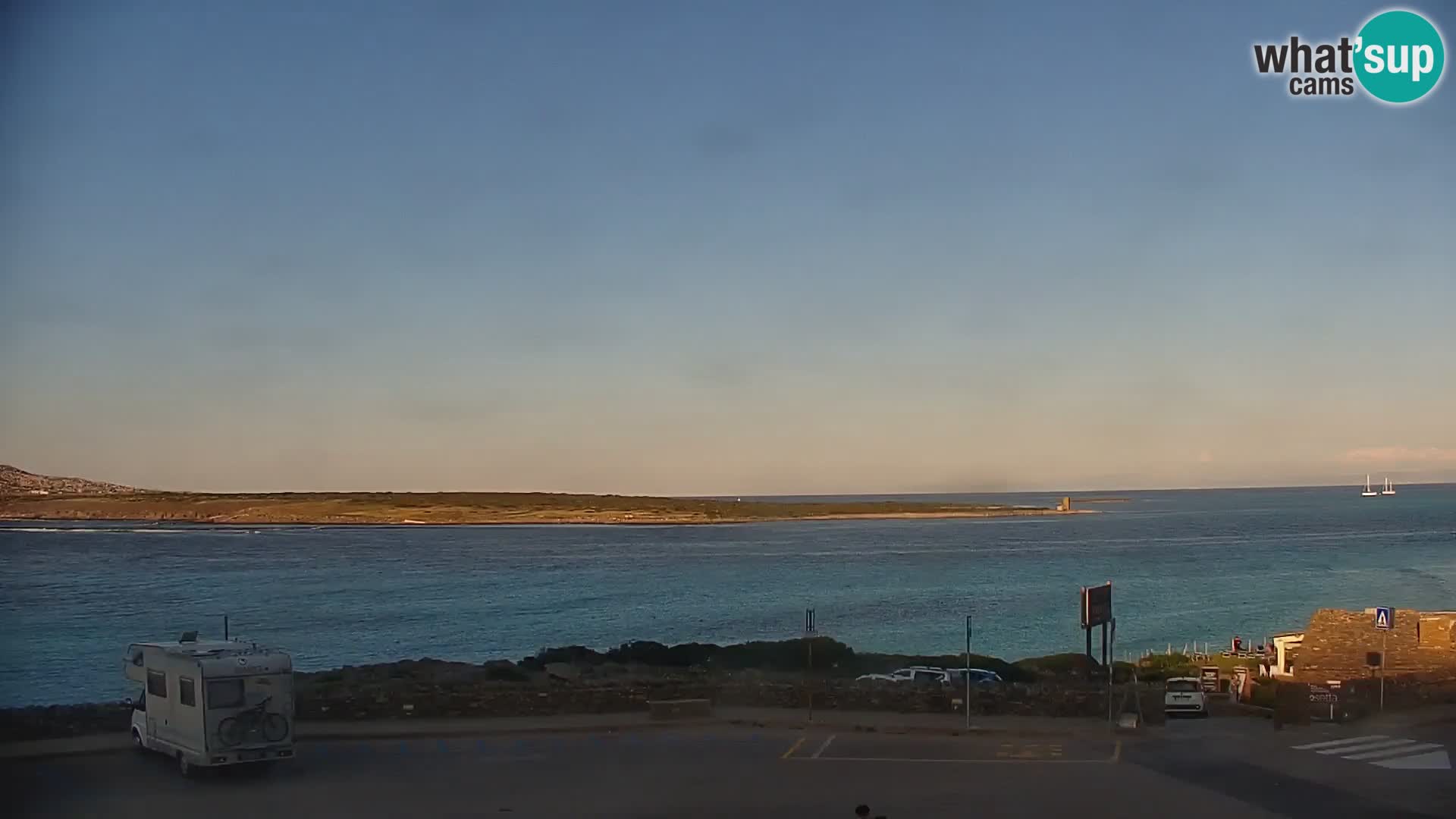 Capo Falcone webcam Stintino – Spiaggia La Pelosa