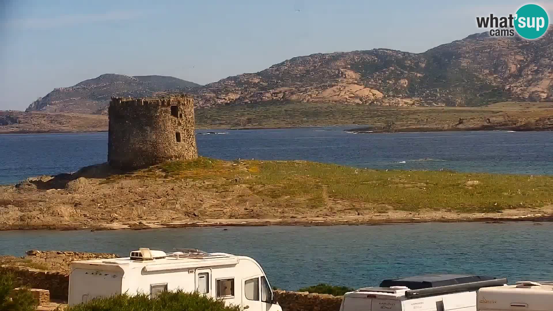Stintino Live webcam La Pelosa beach – Sardinia – Italy