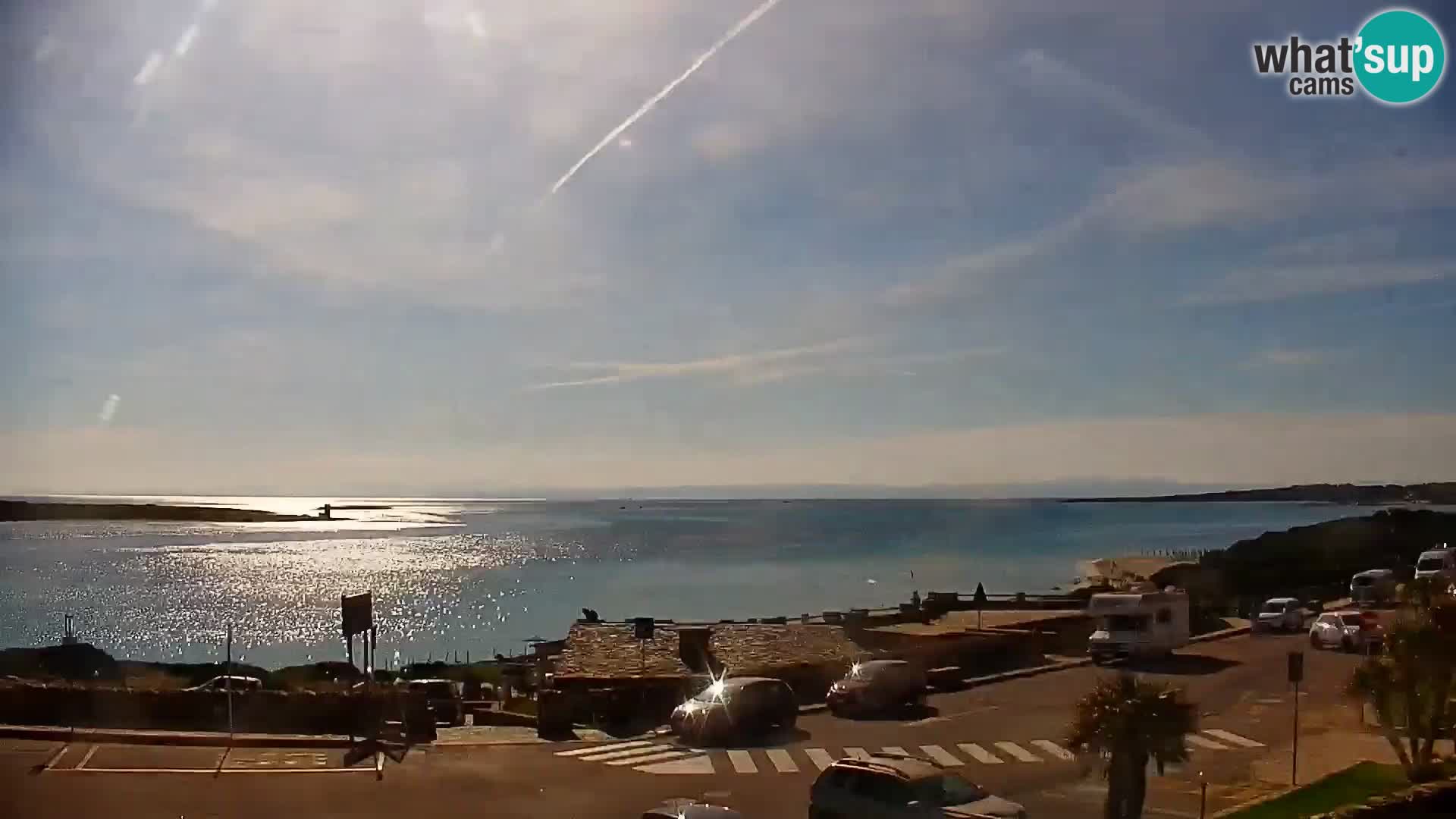 Stintino Cámara web en vivo Playa de La Pelosa – Cerdeña – Italia