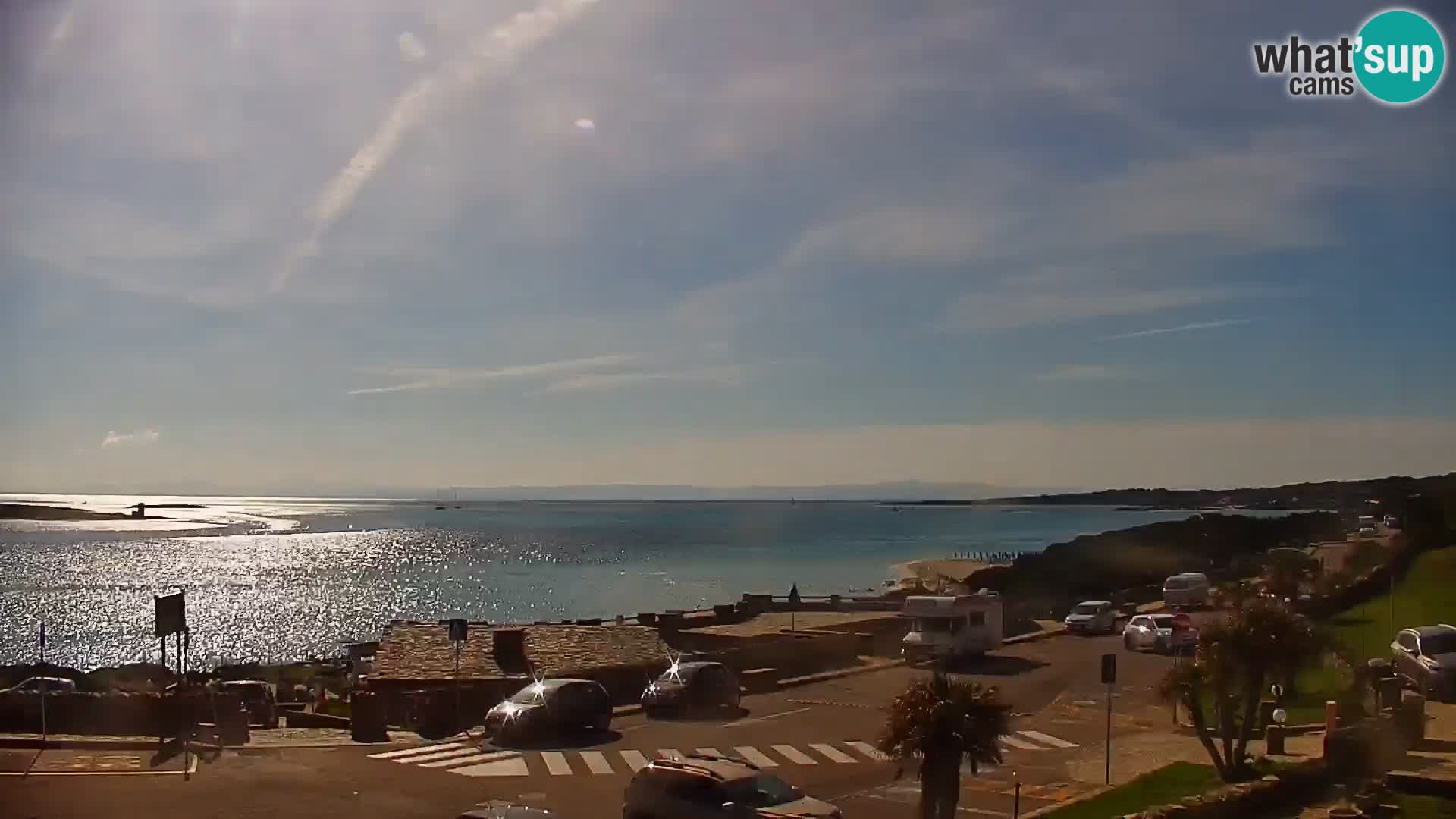 Stintino Live webcam La Pelosa beach – Sardinia – Italy
