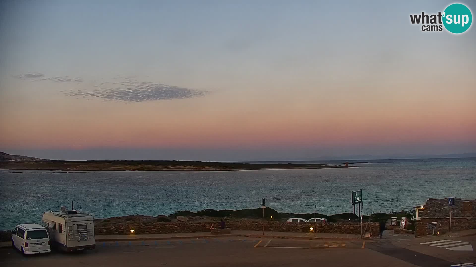 Stintino Cámara web en vivo Playa de La Pelosa – Cerdeña – Italia