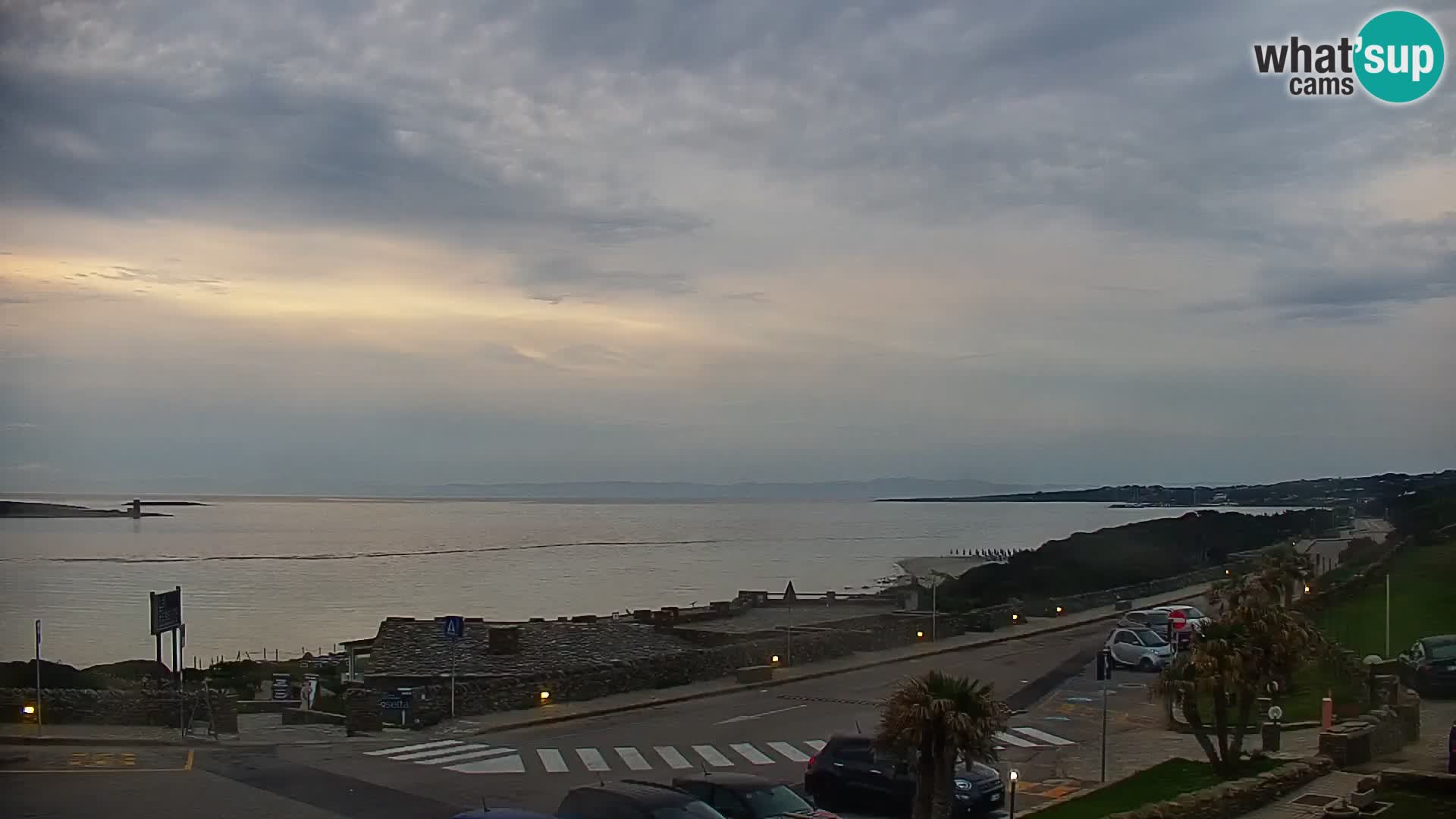 Capo Falcone spletna kamera Stintino – Plaža La Pelosa