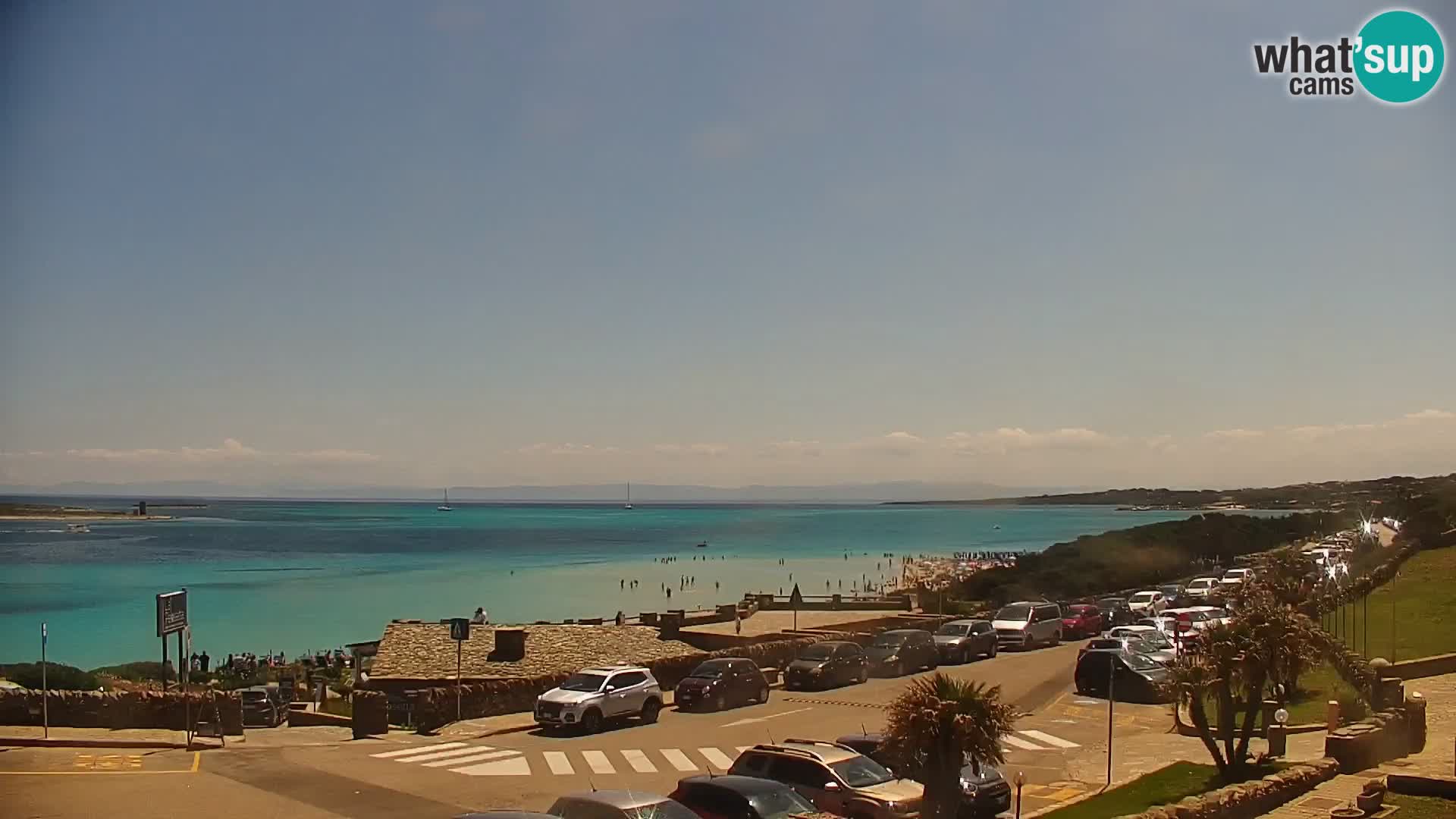Stintino Live webcam La Pelosa beach – Sardinia – Italy