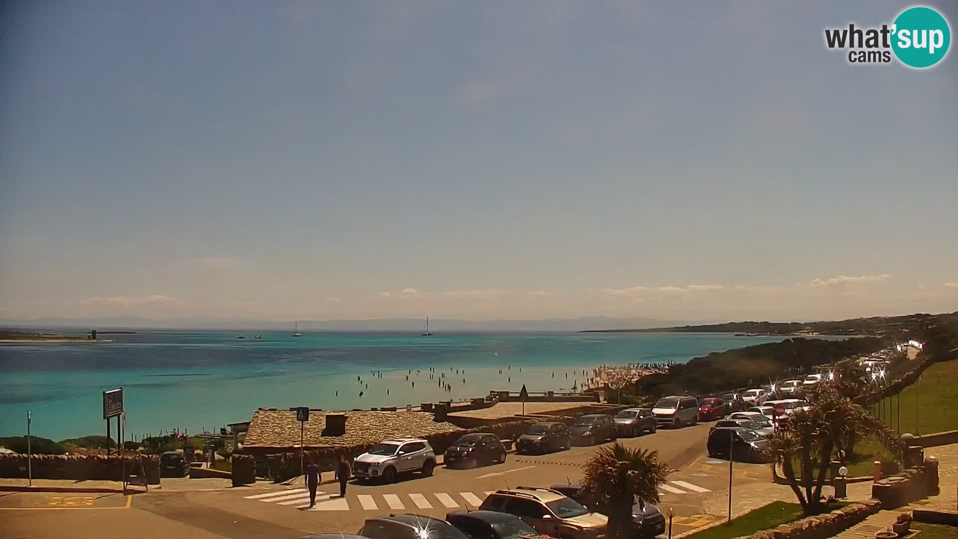 Stintino Live webcam La Pelosa beach – Sardinia – Italy