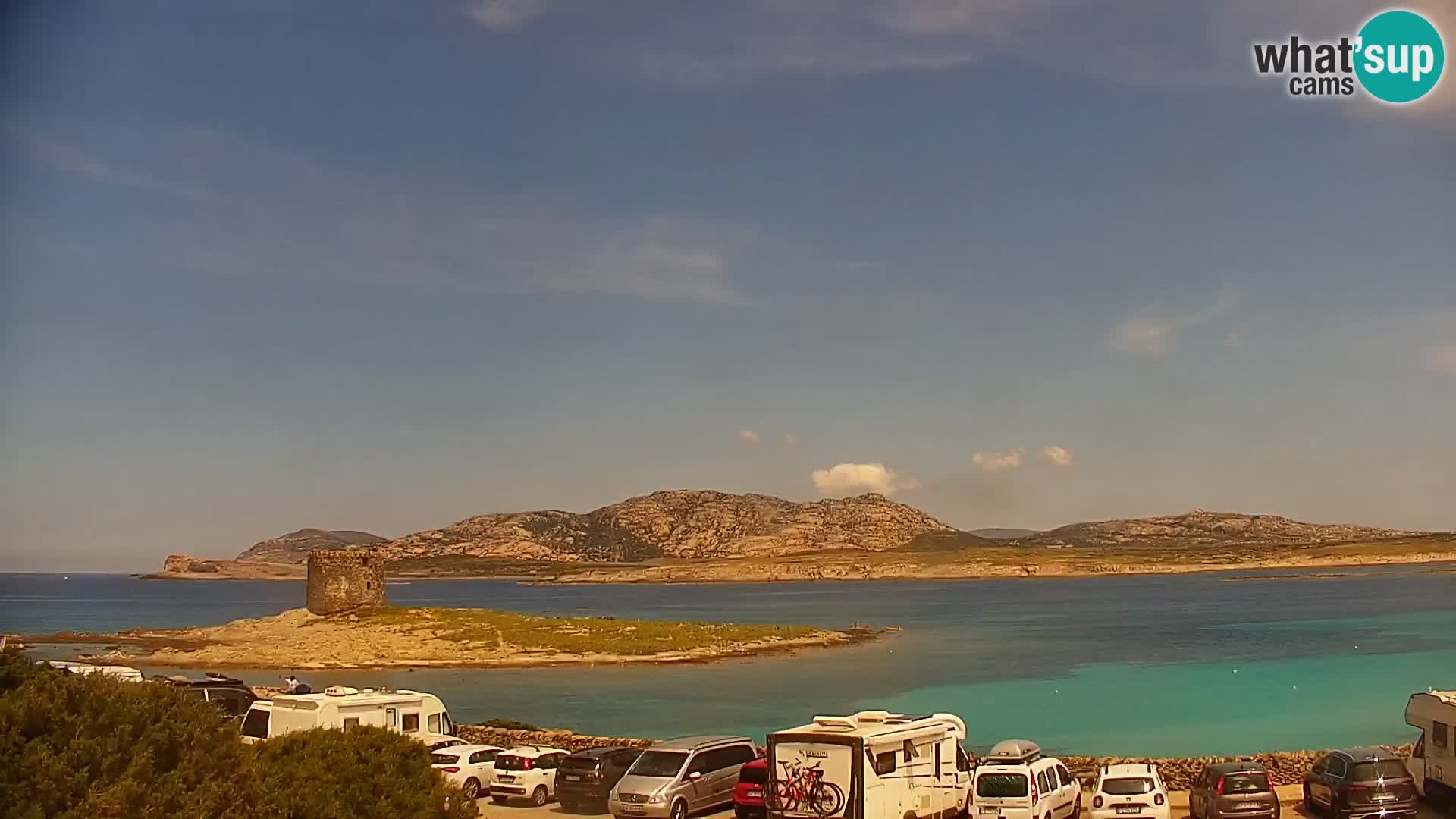 Stintino Cámara web en vivo Playa de La Pelosa – Cerdeña – Italia