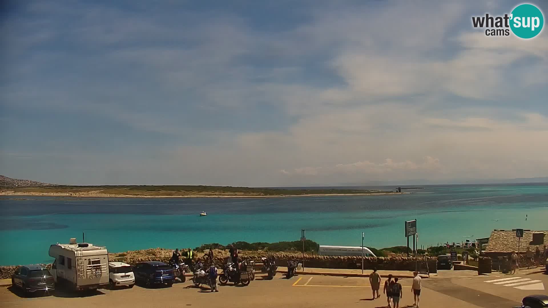 Capo Falcone livecam Stintino – La Pelosa Strand