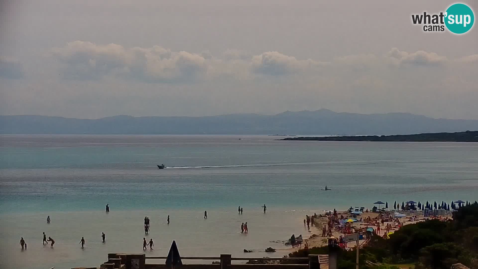 Capo Falcone livecam Stintino – La Pelosa Strand