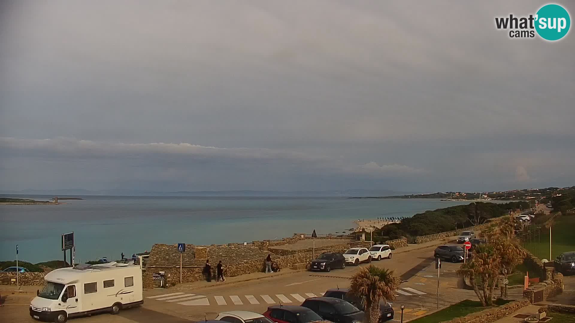 Capo Falcone web kamera Stintino – Plaža La Pelosa