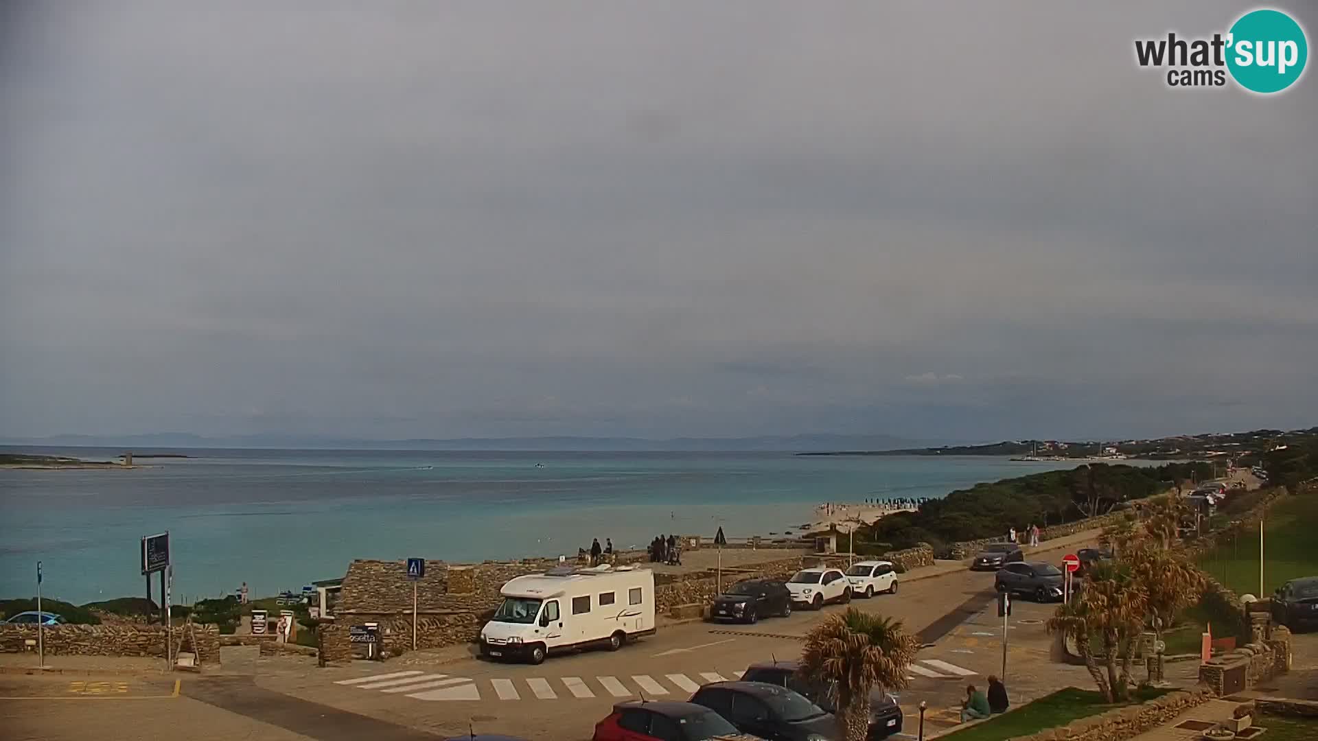 Capo Falcone web kamera Stintino – Plaža La Pelosa