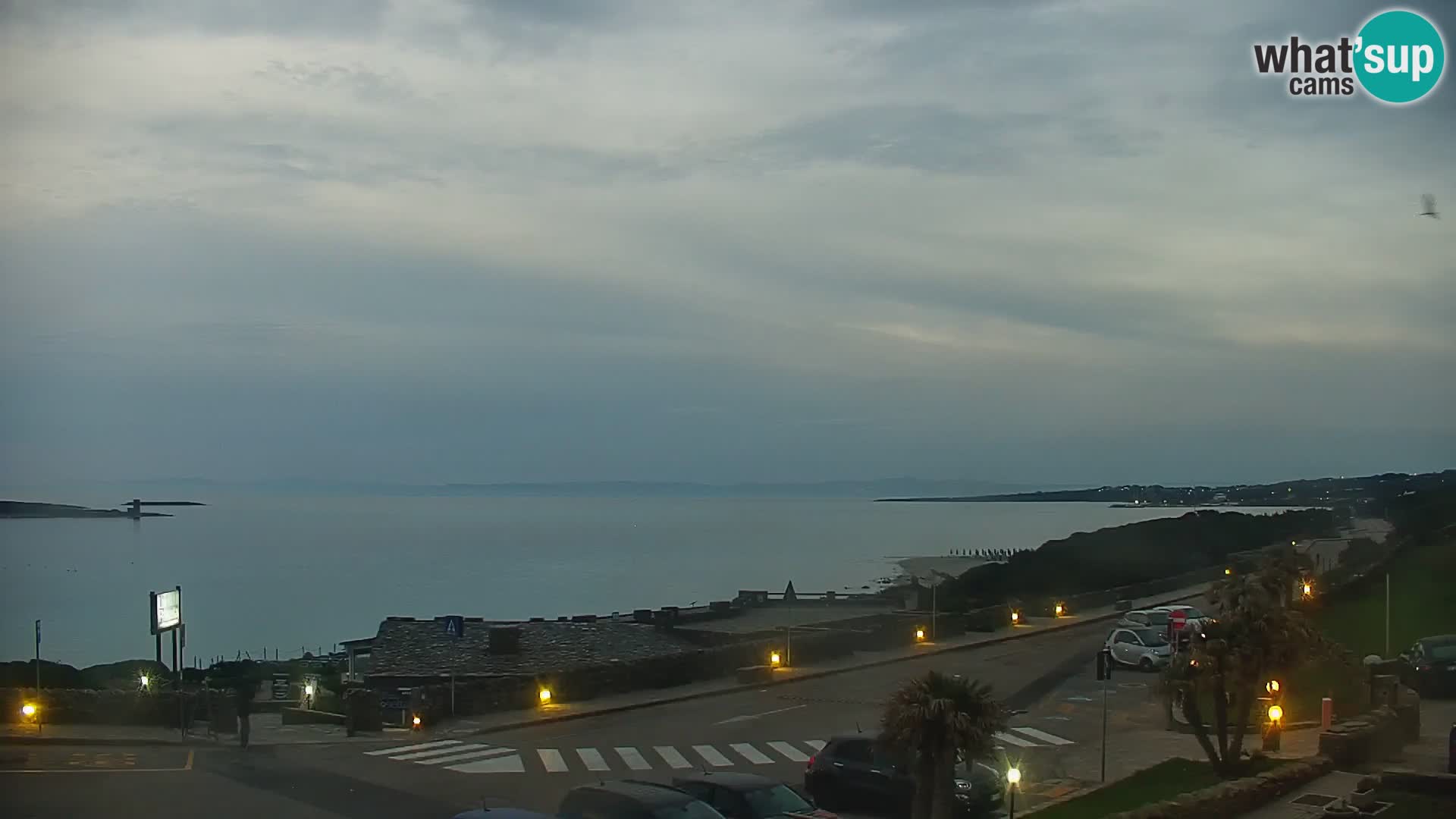 Capo Falcone spletna kamera Stintino – Plaža La Pelosa