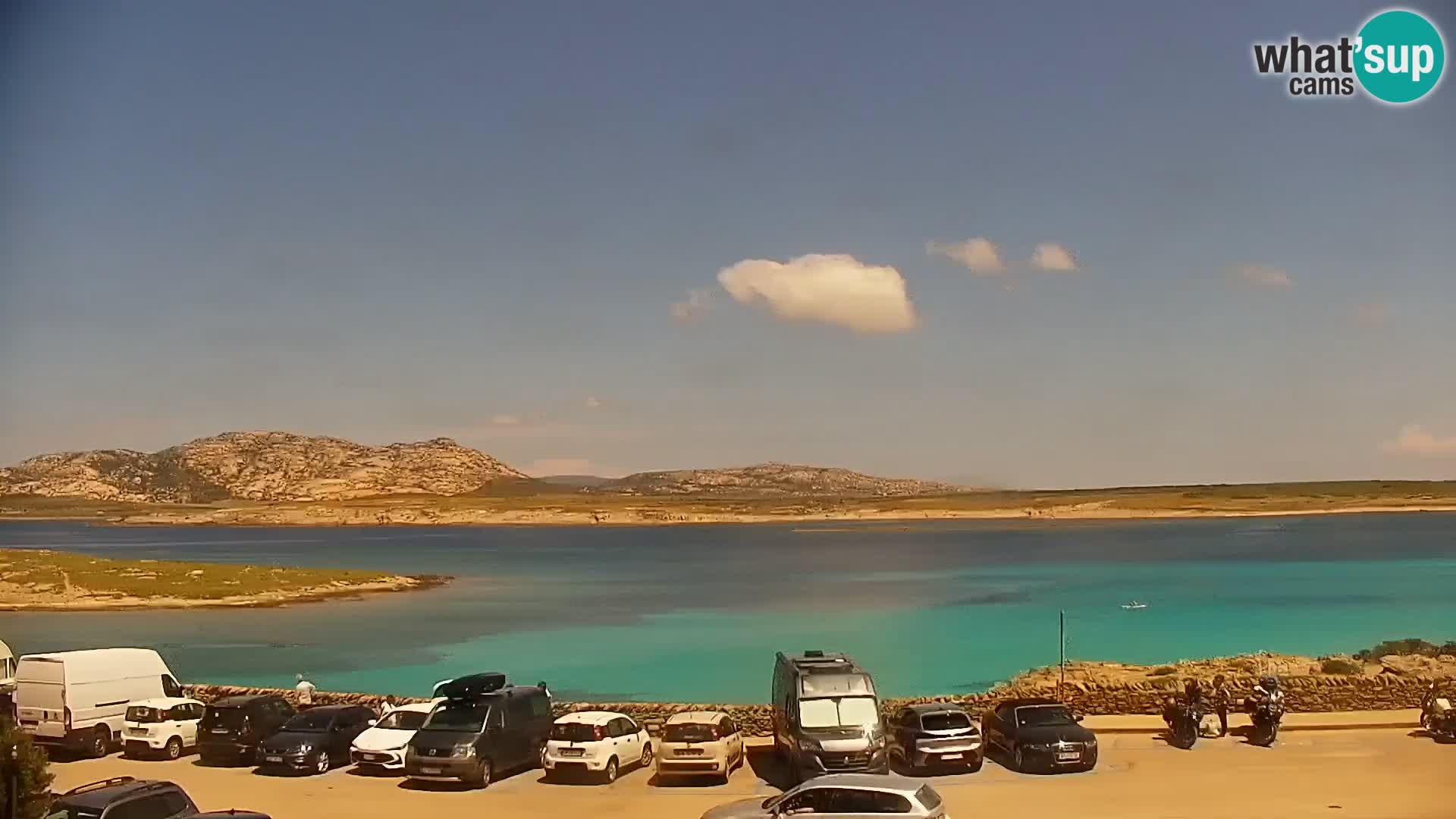 Capo Falcone livecam Stintino – La Pelosa Strand