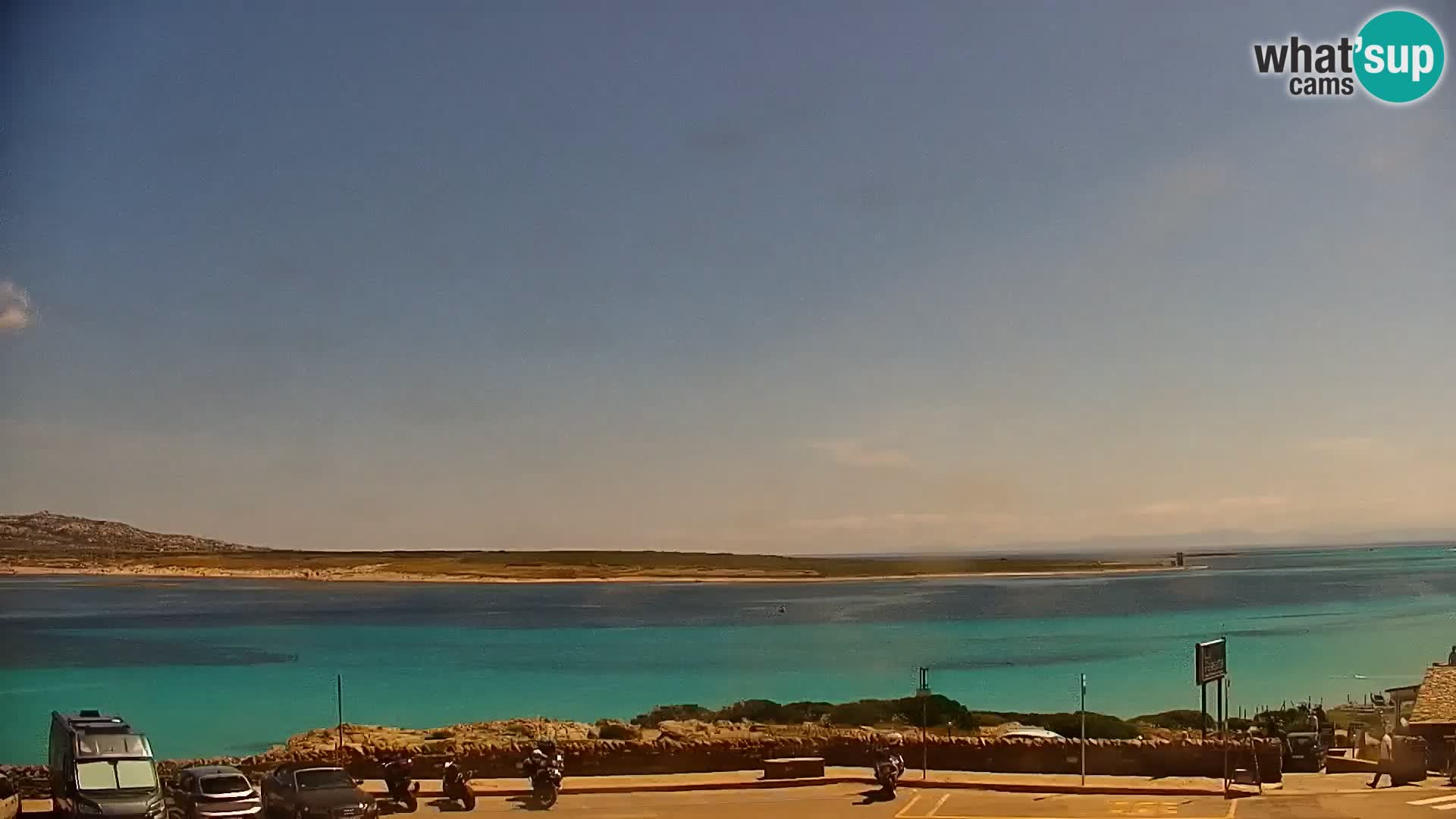 Capo Falcone web kamera Stintino – Plaža La Pelosa