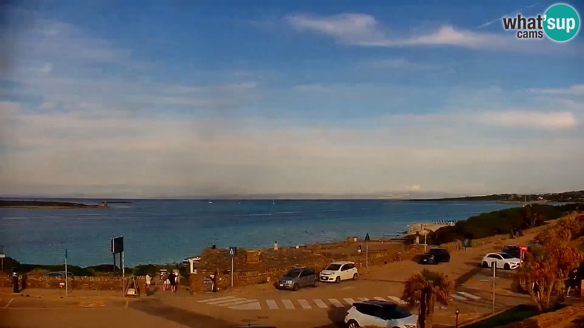 Stintino Cámara web en vivo Playa de La Pelosa – Cerdeña – Italia