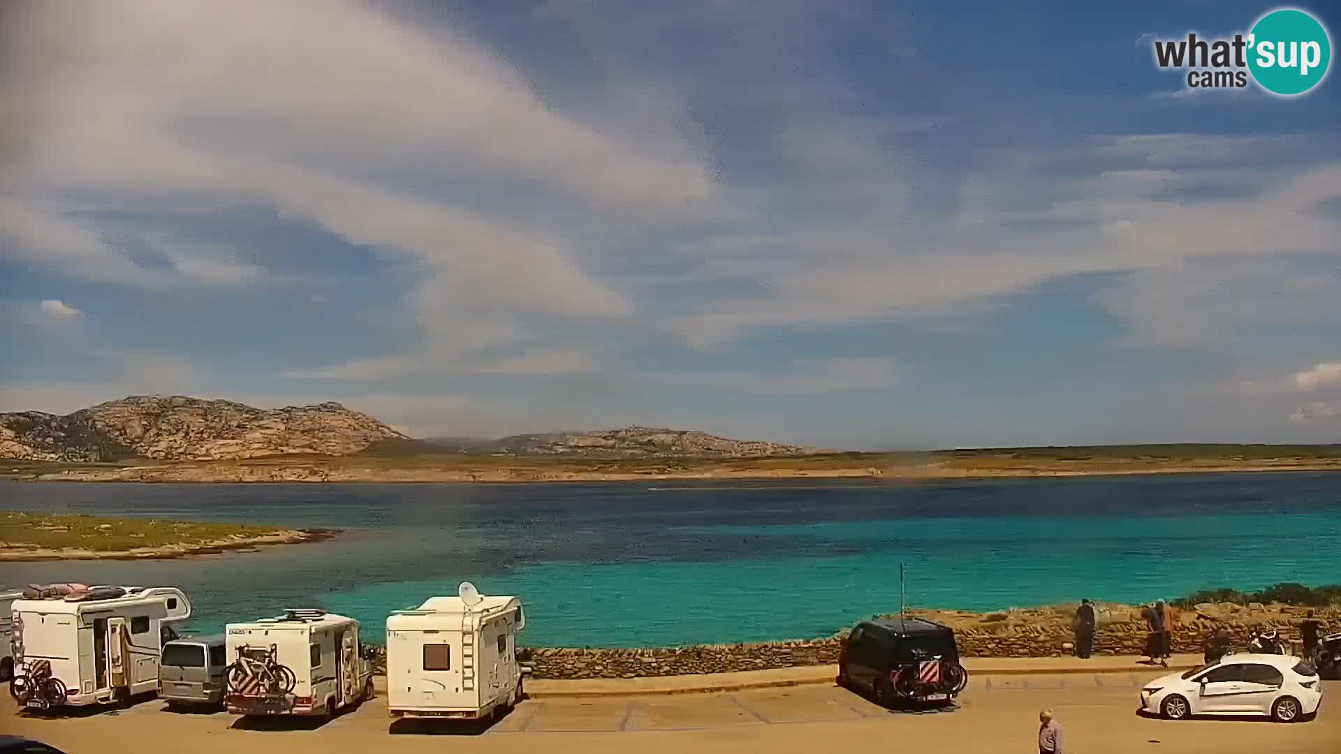 Stintino Webcam en direct Plage de La Pelosa – Sardaigne – Italie