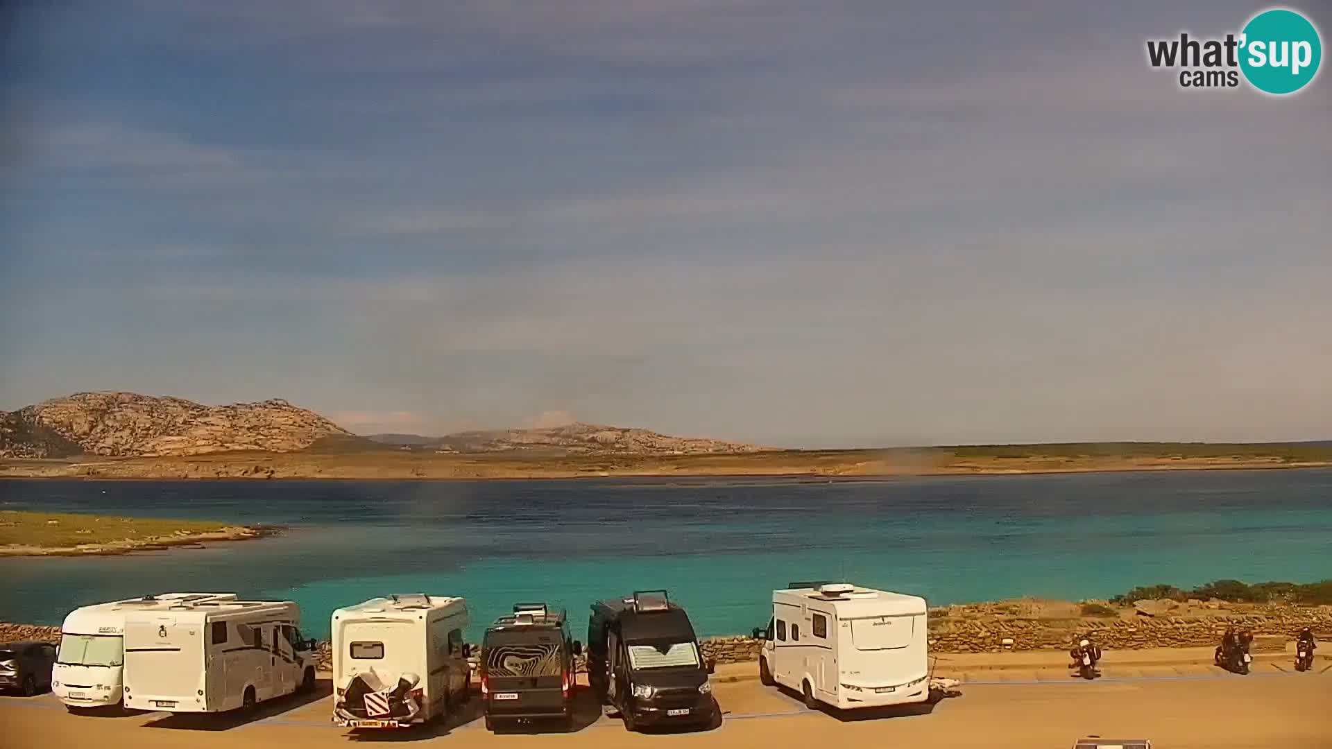 Capo Falcone web kamera Stintino – Plaža La Pelosa