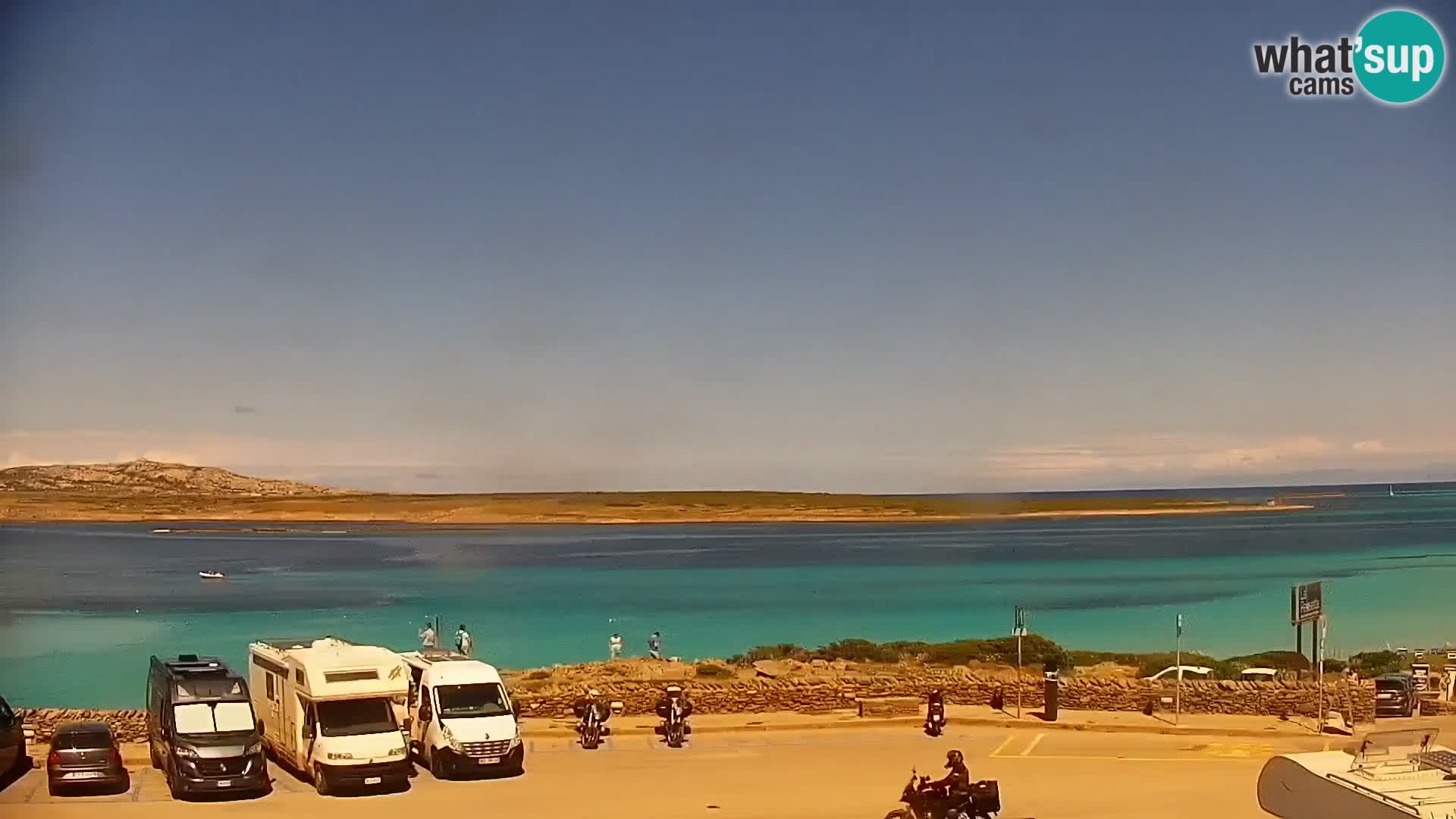 Stintino Live webcam La Pelosa beach – Sardinia – Italy