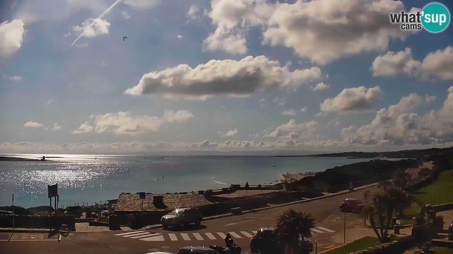 Capo Falcone livecam Stintino – La Pelosa Strand