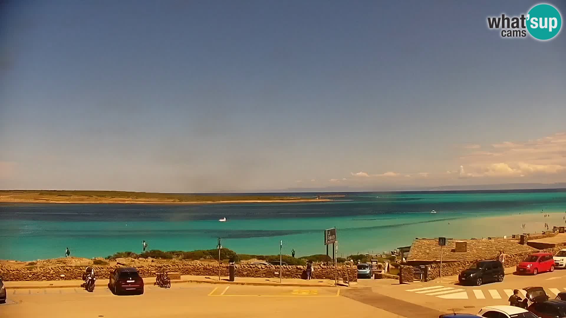 Stintino Live webcam La Pelosa beach – Sardinia – Italy